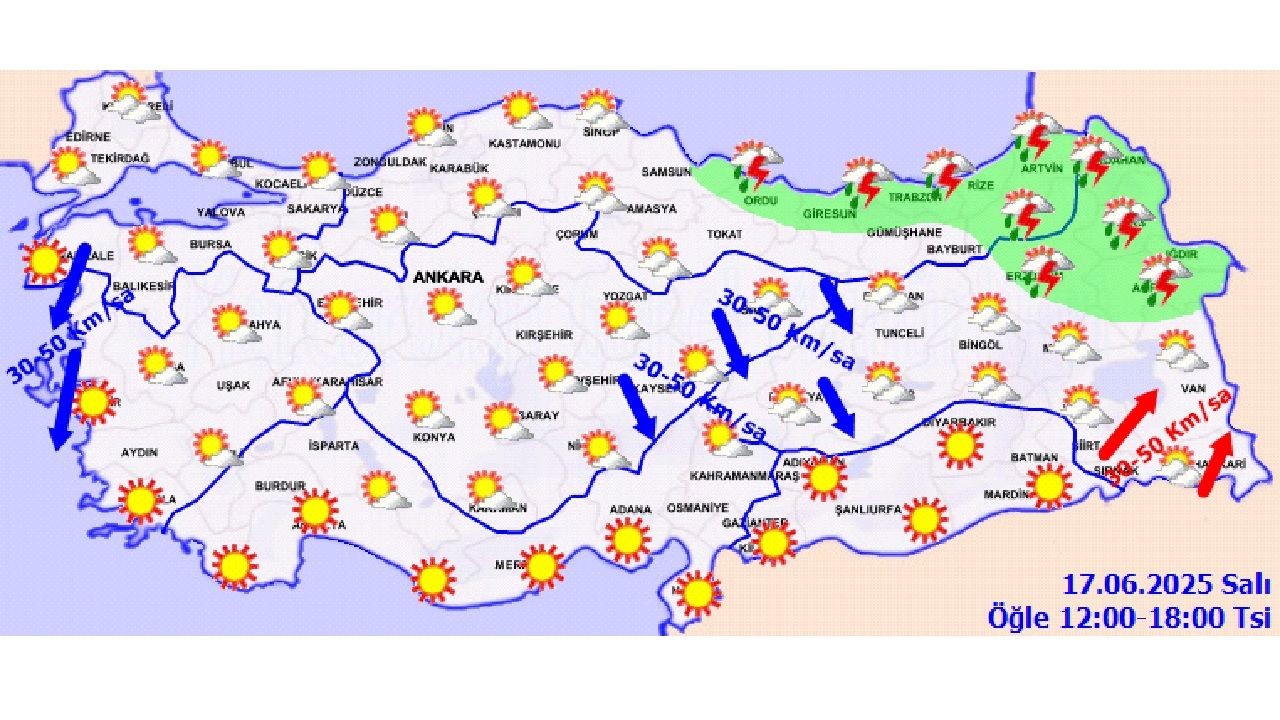17 Haziran 2025 Salı yurt geneli hava durumu! Başta Ankara, İstanbul ve İzmir olmak üzere il il beklenen sıcaklıklar... - Sayfa 4