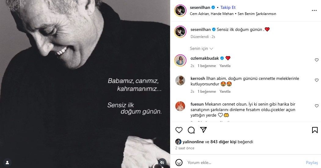 Vefatıyla yasa boğmuştu! İlhan Şeşen’in ailesinden duygusal doğum günü paylaşımı! “Sensiz ilk doğum günün'' - Sayfa 4