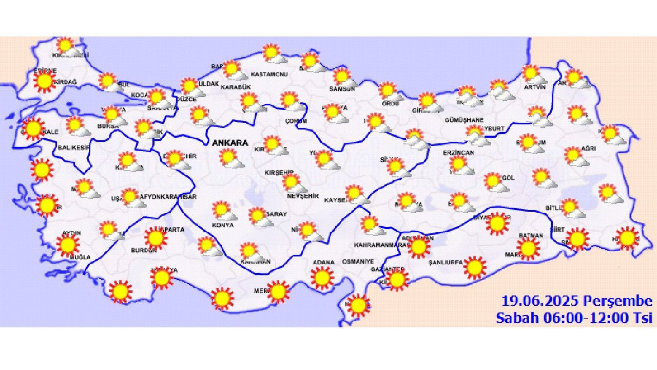 Meteoroloji 19 Haziran 2025 hava durumu raporunu paylaştı! Trabzon ve Rize'ye dikkat! - Sayfa 11