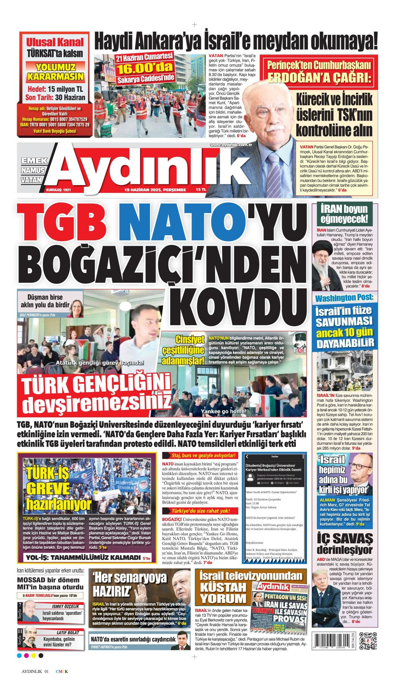 ABD MOP'la vuracak mı? İsrail, Fordo nükleer tesisini vurabilmek için ABD'yi savaşa çağırıyor... - Sayfa 16
