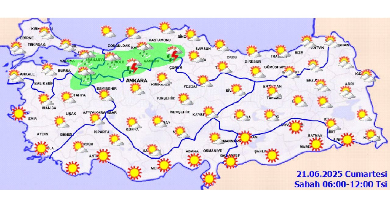 21 Haziran 2025 yurt genelinde sıcaklık değişimi bekleniyor! İşte il il beklenen hava durumu... - Sayfa 3