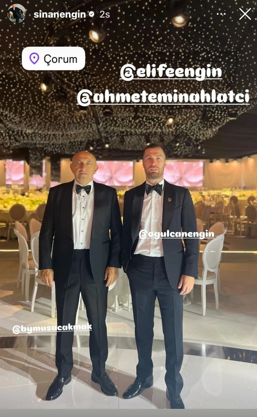 Ünlü futbol yorumcusu Sinan Engin'in kızı Elif Engin ile Ahlatcı Holding Yönetim Kurulu Başkanı Ahmet Ahlatcı'nın oğlu Ahmet Emin Ahlatcı'nın düğününe davetliler özel jetle akın etti! İş, spor, siyaset ve sanat camiasının önemli isimleri bir arada - Sayfa 8