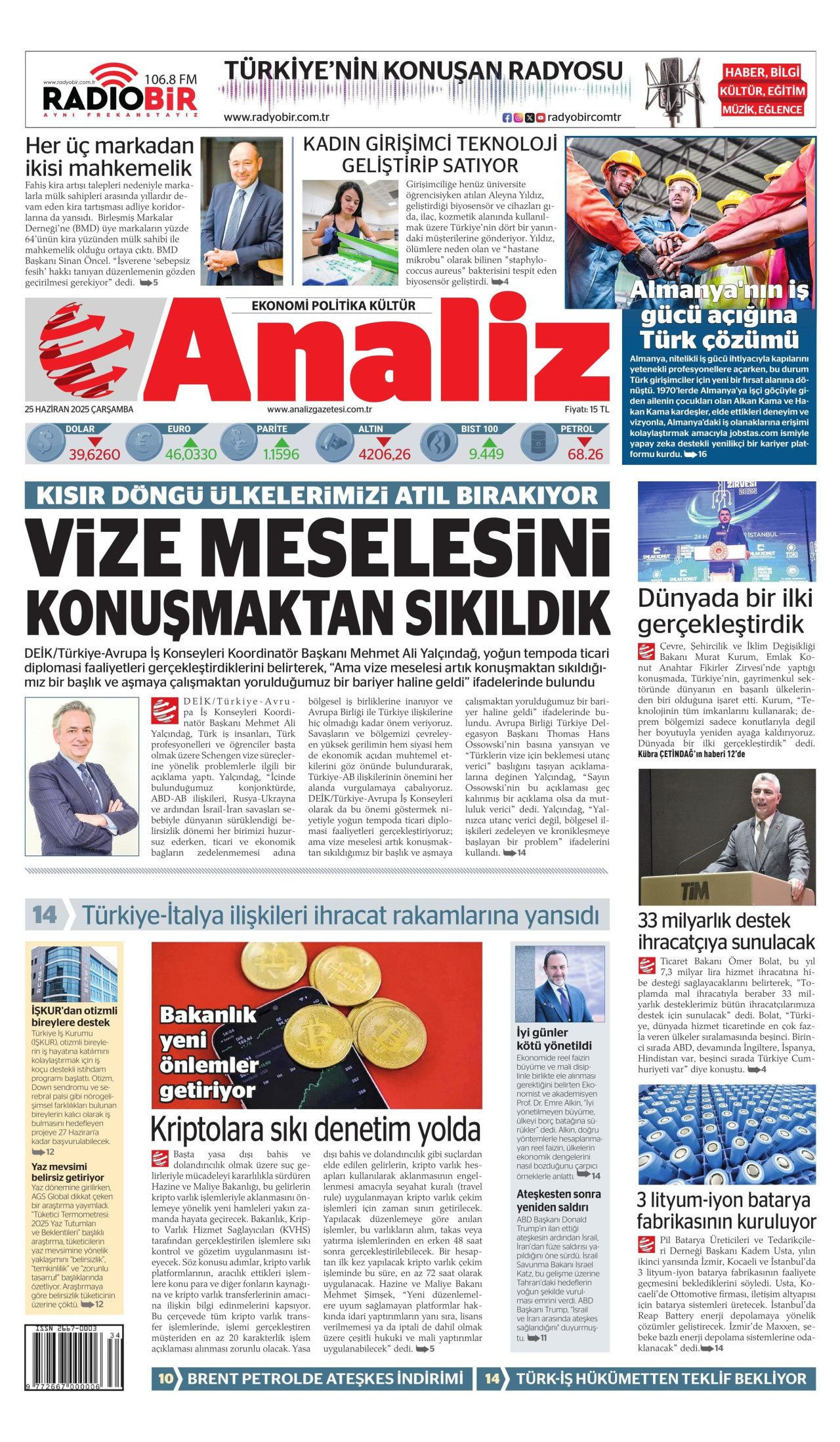 Cumhurbaşkanı Erdoğan-Trump görüşmesi manşetlerde! Hangi gazete nasıl gördü? 25 Haziran Çarşamba gazete manşetleri... - Sayfa 20