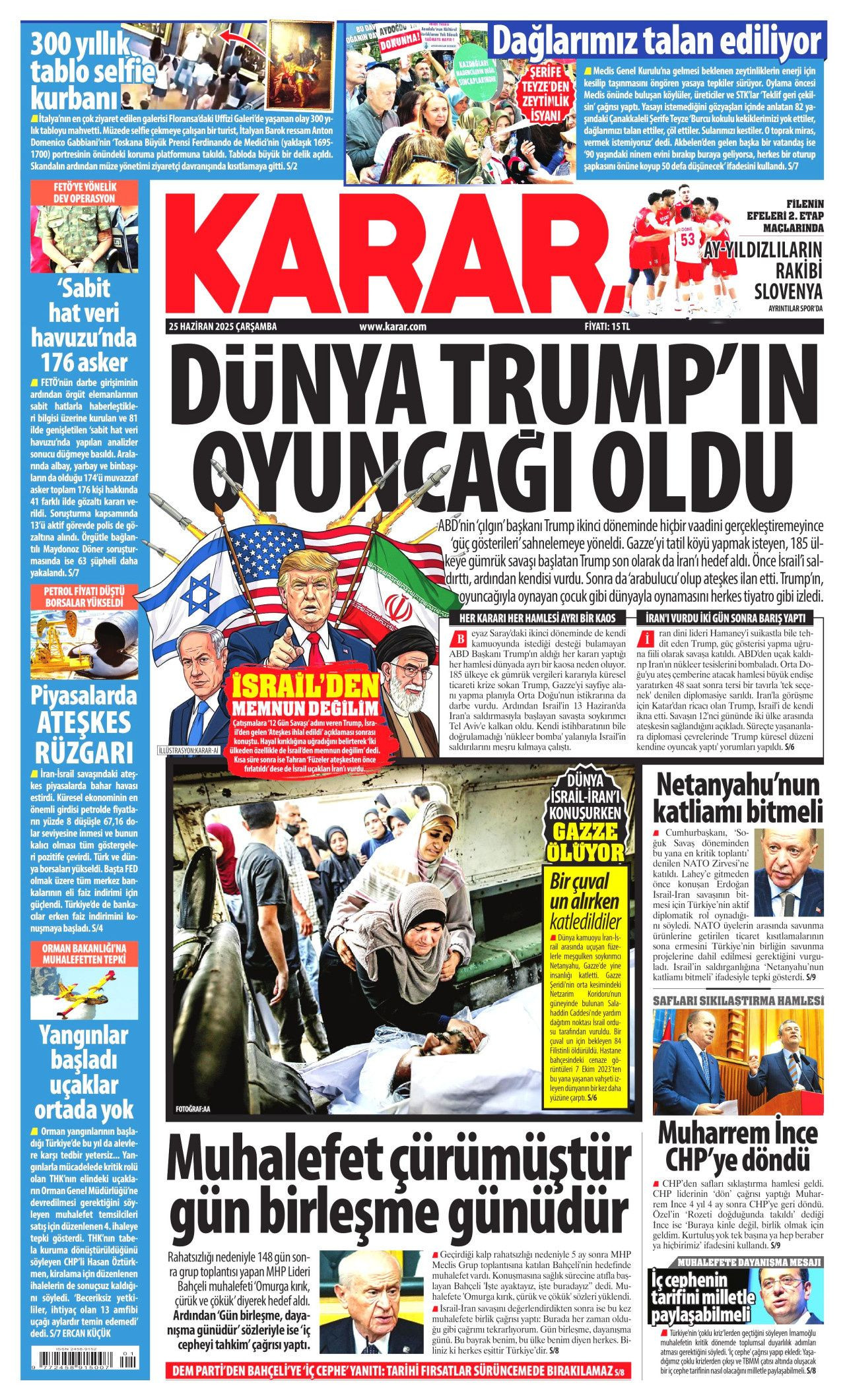 Cumhurbaşkanı Erdoğan-Trump görüşmesi manşetlerde! Hangi gazete nasıl gördü? 25 Haziran Çarşamba gazete manşetleri... - Sayfa 12