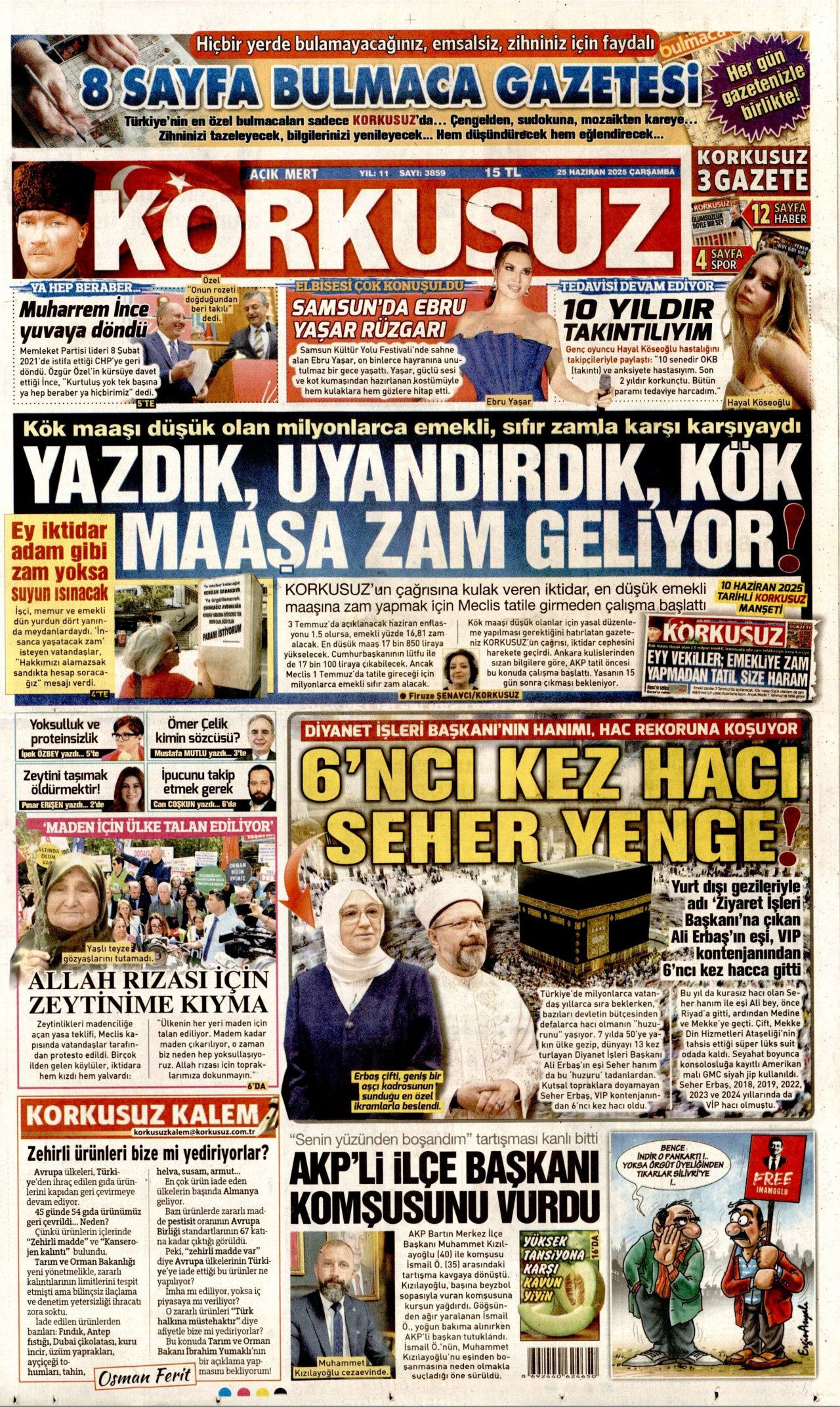 Cumhurbaşkanı Erdoğan-Trump görüşmesi manşetlerde! Hangi gazete nasıl gördü? 25 Haziran Çarşamba gazete manşetleri... - Sayfa 21