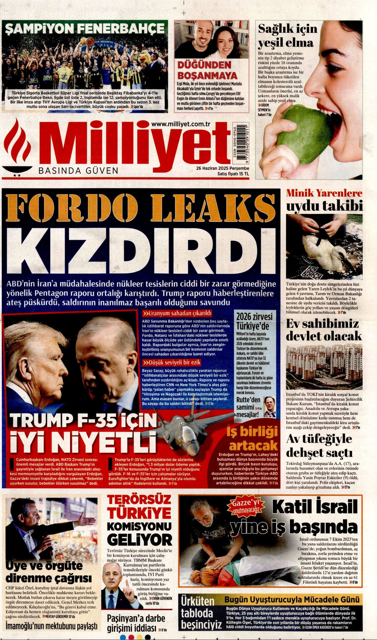 Fordo Leaks kızdırdı! Trump, Pentagon raporunu haberleştirenlere ateş püskürdü... - Sayfa 1