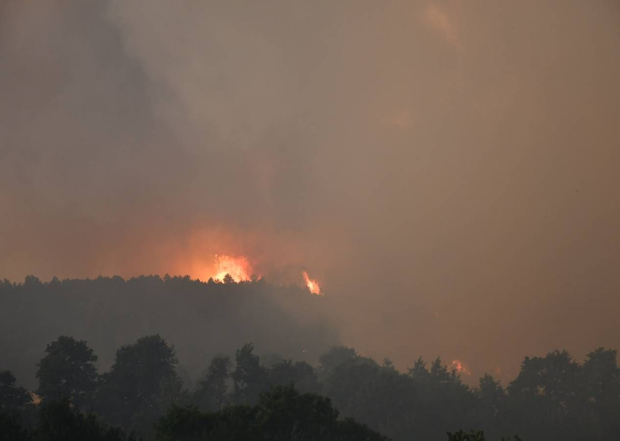 Sakarya yangını Bilecik'e sıçradı, köyler tahliye edildi! Alevlerin teslim aldığı bölgeden korkunç kareler - Sayfa 5