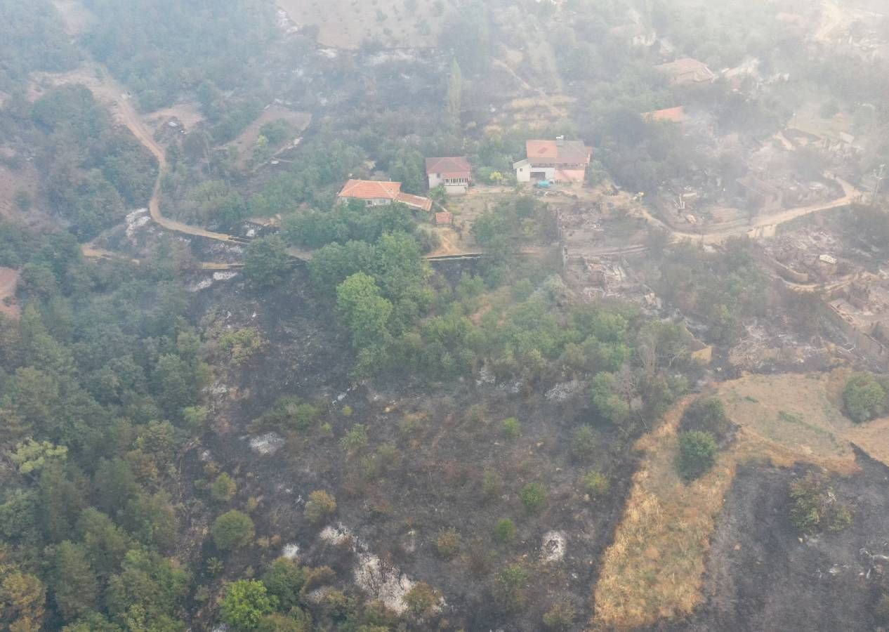 Sakarya yangını Bilecik'e sıçradı, köyler tahliye edildi! Alevlerin teslim aldığı bölgeden korkunç kareler - Sayfa 4