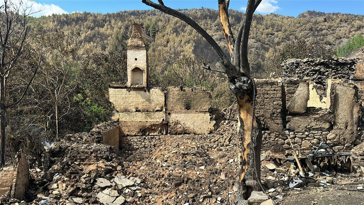 Bilecik’teki yangında alevler tarihi köyü küle çevirdi! "Uçan bir kuşun yanarak düştüğünü gördüm" - Sayfa 1