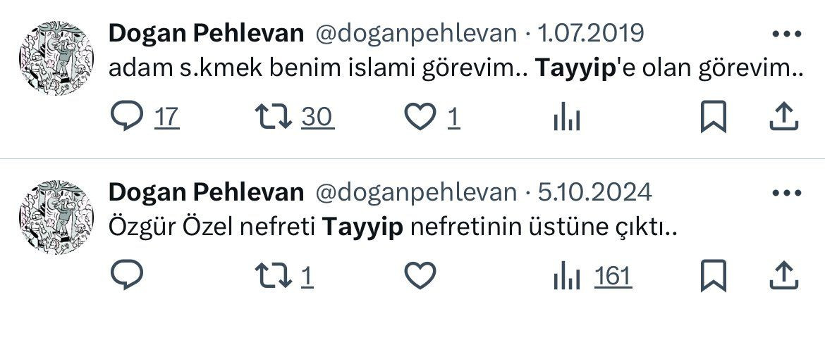 Leman'ın alçak çizeri Doğan Pehlevan'ın kirli geçmişi ortaya çıktı: İslam’a hakaret, Erdoğan’a ölüm tehdidi, darbe girişimine destek! - Sayfa 10