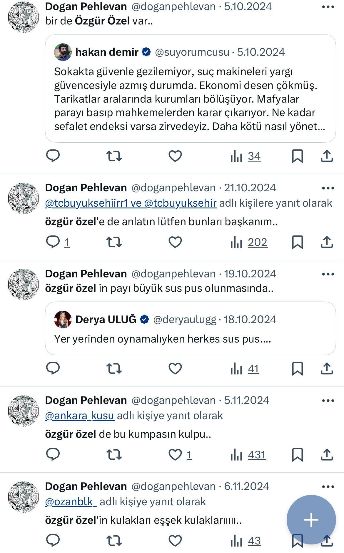 Leman'ın alçak çizeri Doğan Pehlevan'ın kirli geçmişi ortaya çıktı: İslam’a hakaret, Erdoğan’a ölüm tehdidi, darbe girişimine destek! - Sayfa 7