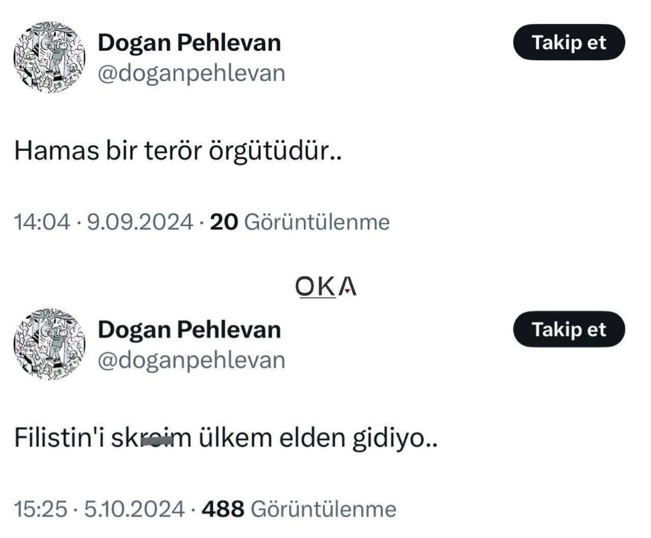 Leman'ın alçak çizeri Doğan Pehlevan'ın kirli geçmişi ortaya çıktı: İslam’a hakaret, Erdoğan’a ölüm tehdidi, darbe girişimine destek! - Sayfa 12