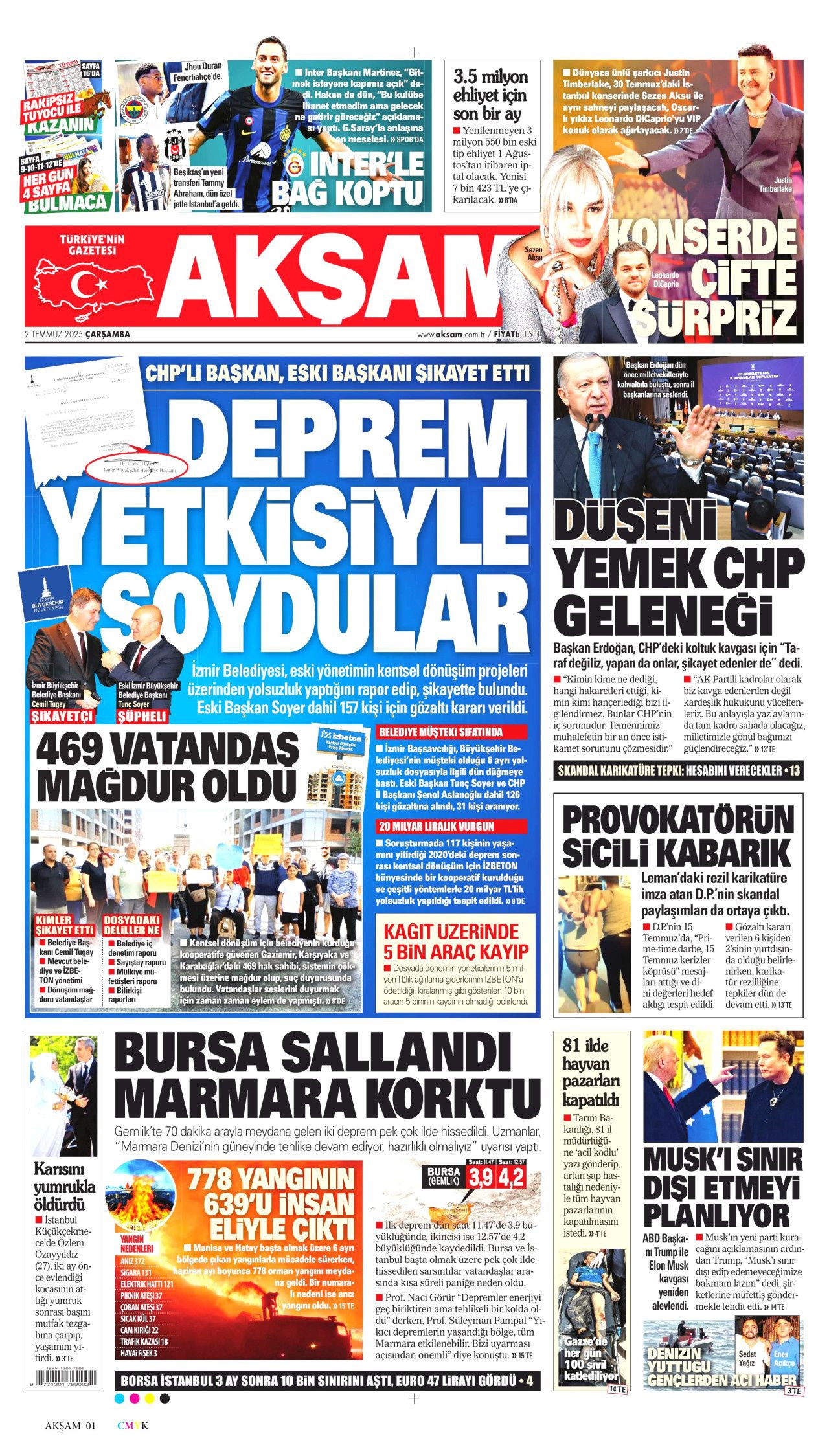 Deprem yetkisiyle soydular! CHP'li başkan eski başkanı şikayet etti... 469 vatandaş mağdur! - Sayfa 1