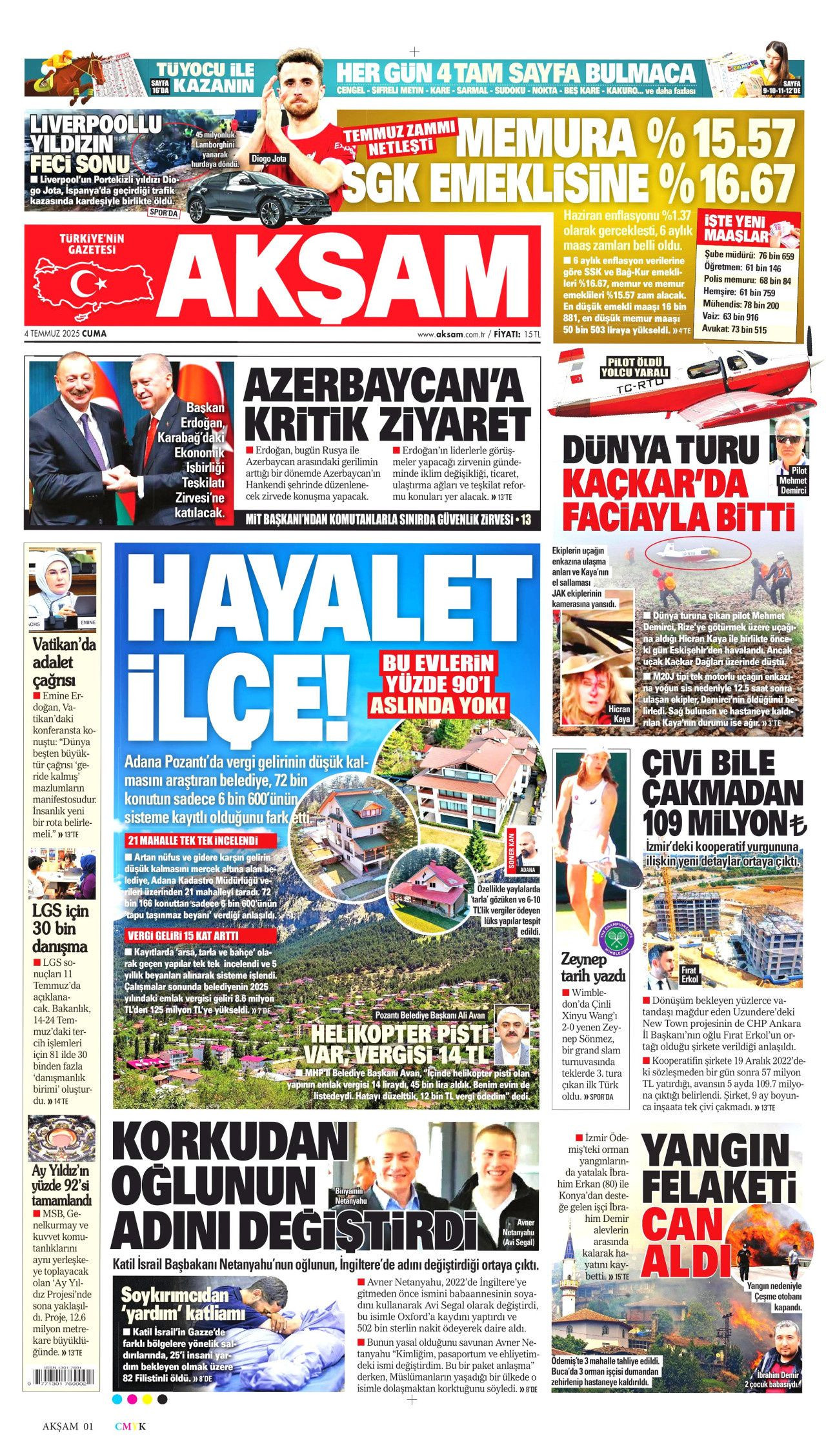 Atılan su buhar oluyor! Alevler durdurulamıyor... Yangın fırtınası manşetlerde! - Sayfa 9