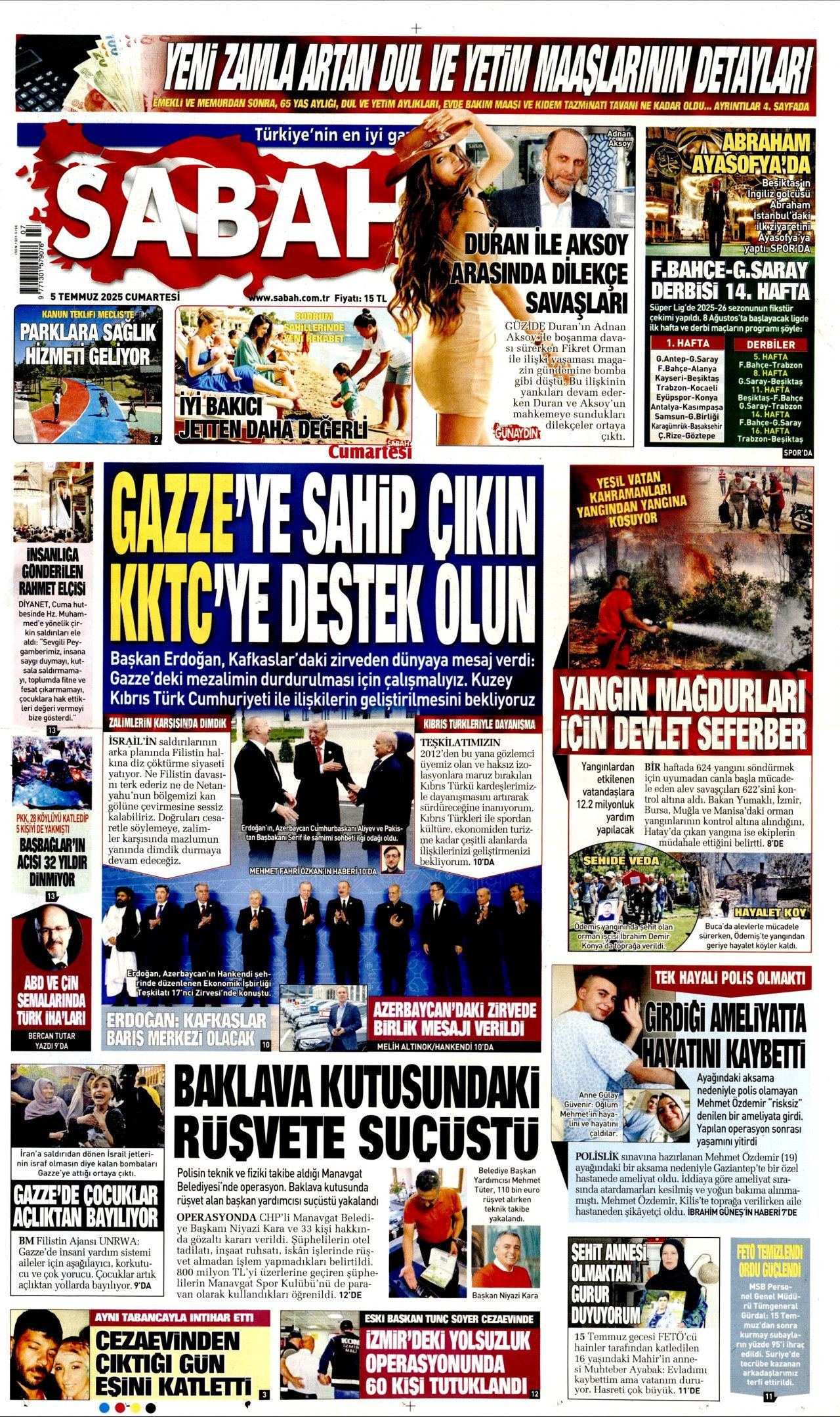 Cehalet değil ihanet... Ciğerlerimizi bile bile yaktılar! 5 Temmuz Cumartesi gazete manşetleri - Sayfa 6