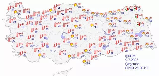 Asfalt cayır cayır yanacak! Türkiye kavrulacak! Yarın sıcaklıklar rekor kıracak... İstanbul'da asfalt sıcaklığı 50 dereceyi bulacak - Sayfa 6