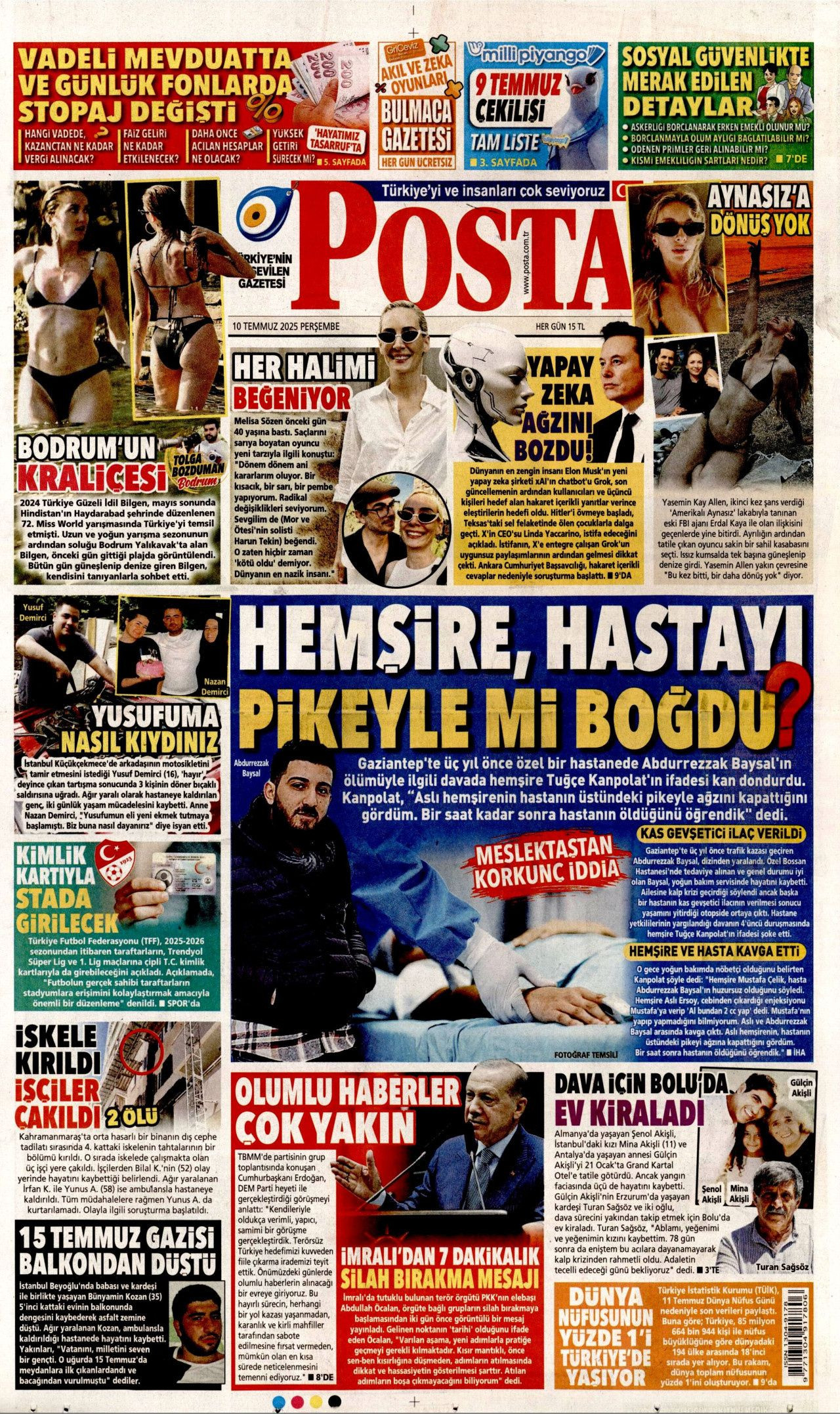 Öcalan'ın 7 dakikalık video mesajı manşetlerde! Hangi gazete nasıl gördü? Önemli mesajlar gizli... - Sayfa 19