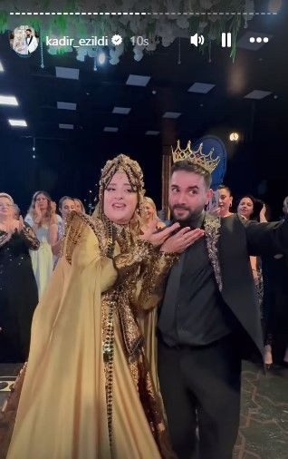 Sosyal medya o görüntüleri konuşuyor! Kadir Ezildi ile Gamze Türkmen kına gecesinde böyle coştular - Sayfa 2
