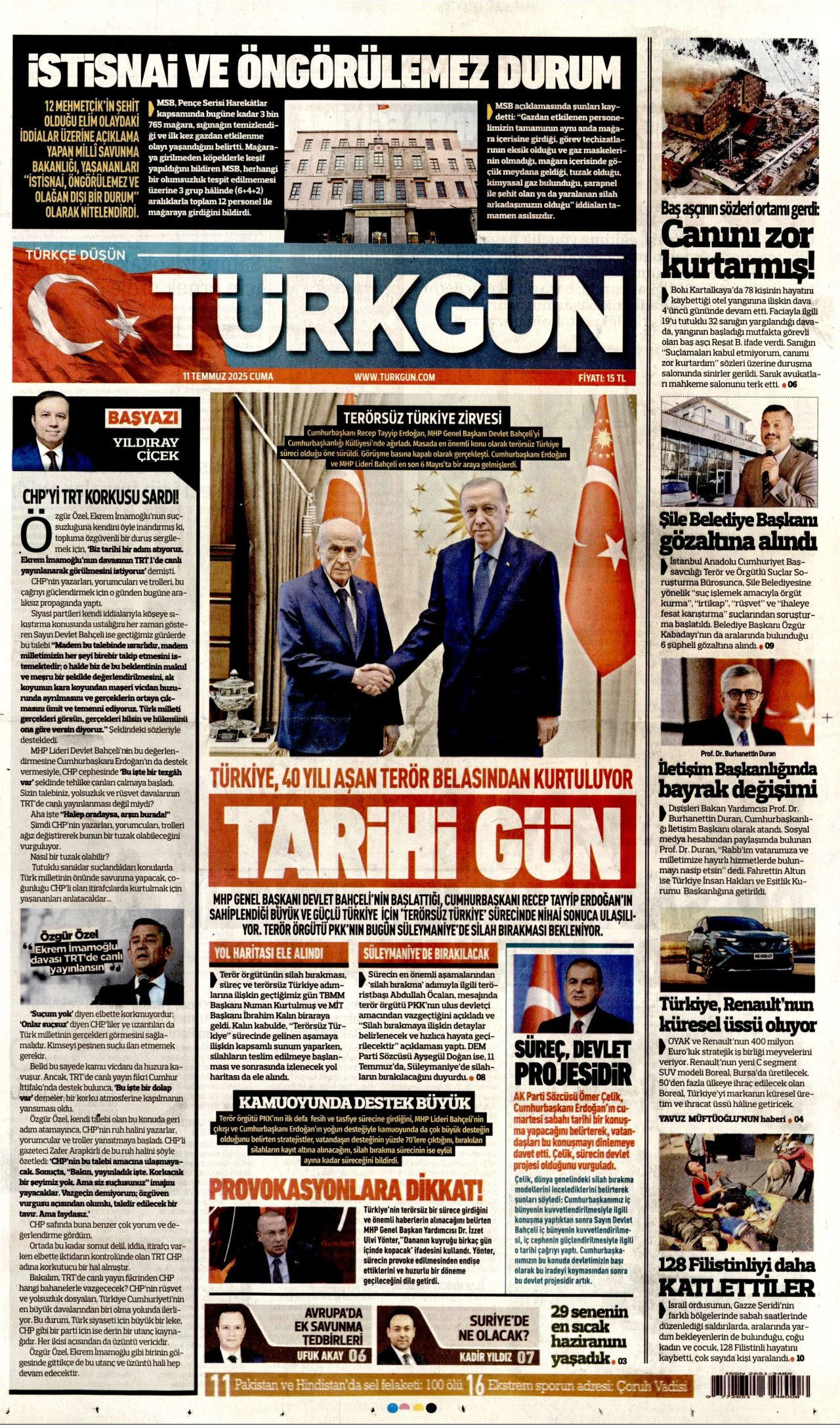 PKK, silahları böyle bırakacak... Ağır makineli tüfekler de var! Yeri sır gibi saklanıyor - Sayfa 11