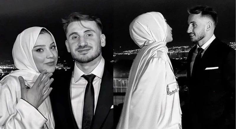 Milli futbolcu Kerem Aktürkoğlu'ndan eşiyle ilk paylaşım! - Sayfa 1
