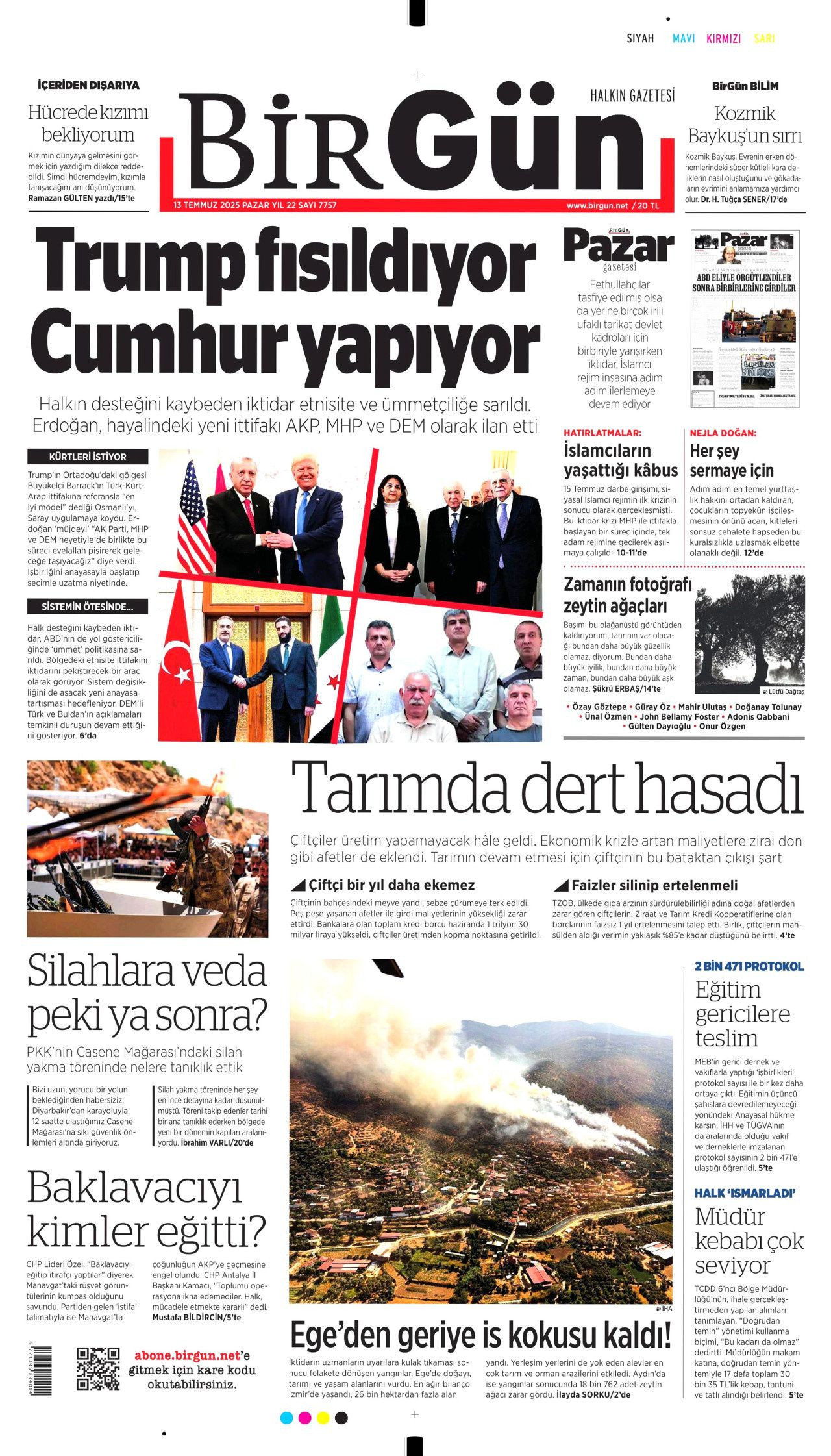 Yeni dönemi ilan etti... Cumhurbaşkanı Erdoğan'ın tarihi konuşması manşetlerde! - Sayfa 12