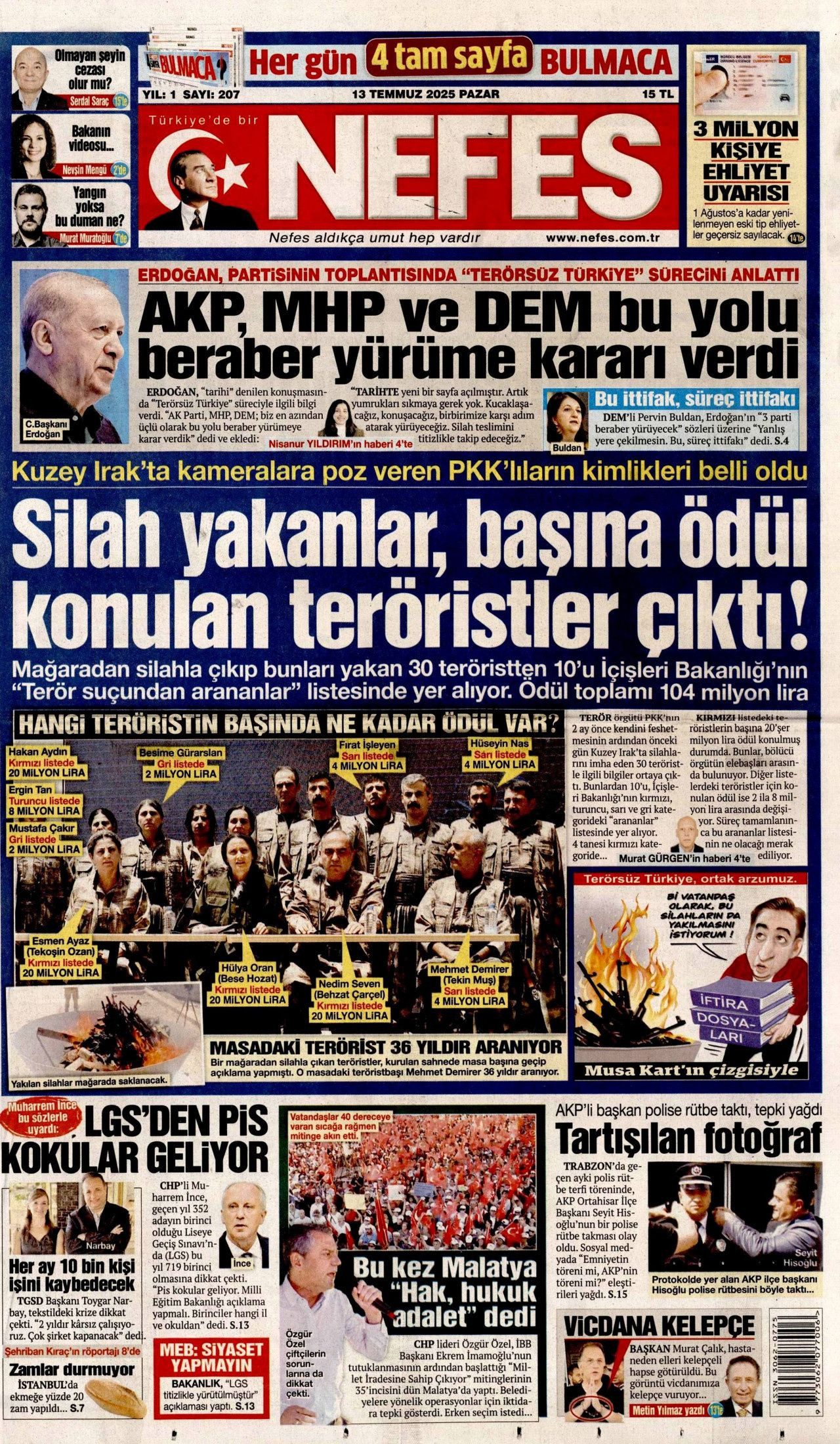 Yeni dönemi ilan etti... Cumhurbaşkanı Erdoğan'ın tarihi konuşması manşetlerde! - Sayfa 5