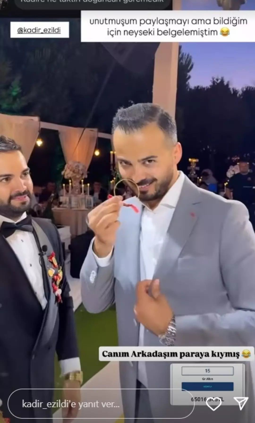 Kadir Ezildi ile Gamze Türkmen evlendi! Düğün sonrası kim ne taktı tek tek gösterdi - Sayfa 4