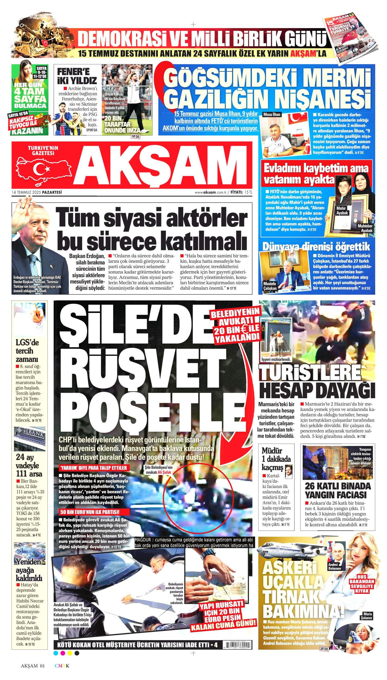 Şimdi sıra Meclis'te: Komisyon yaz boyunca çalışacak... Gözler Çarşamba gününde! - Sayfa 10