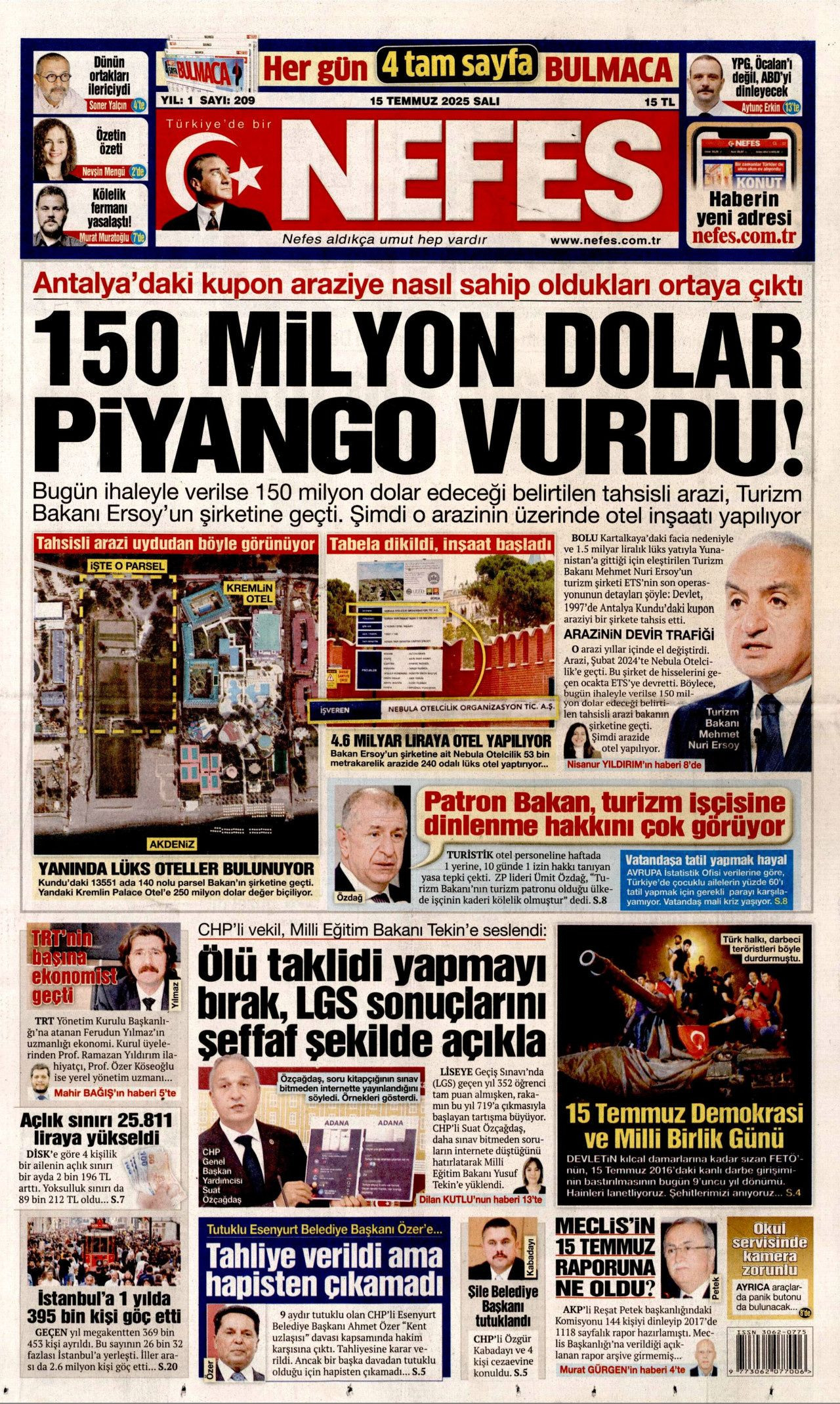 15 Temmuz'da ne büyük bir bela atlatmışız! Hain darbe girişiminin 9. yılında gazete manşetleri... - Sayfa 2