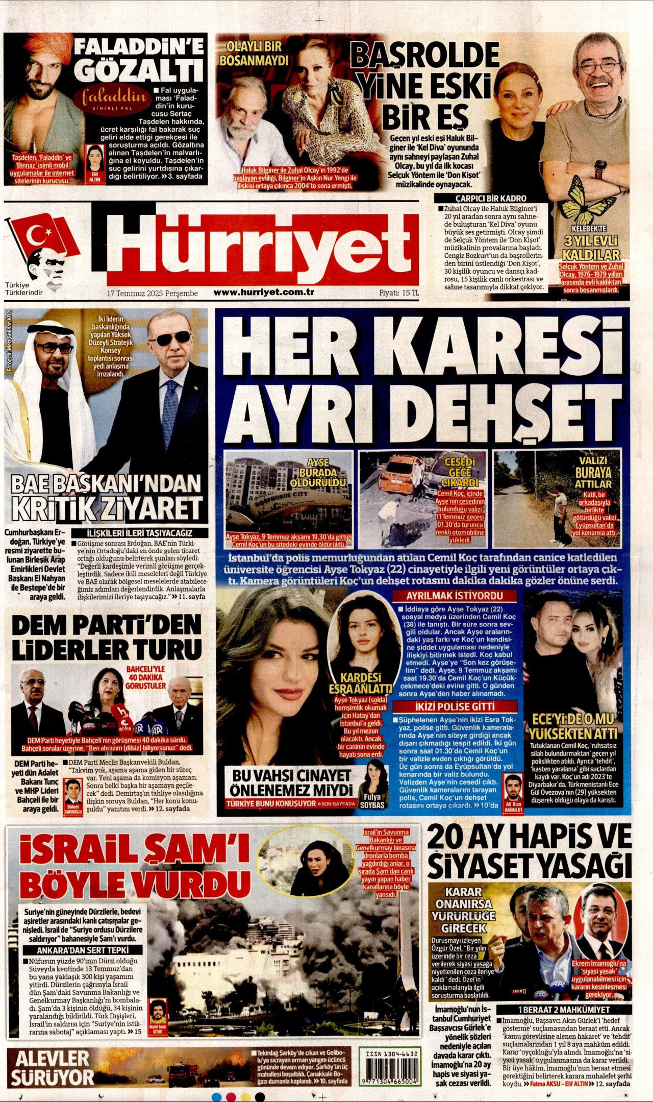 Suriye'ye siyonist saldırı manşetlerde! İsrail burnumuzun dibine kadar geldi... - Sayfa 1