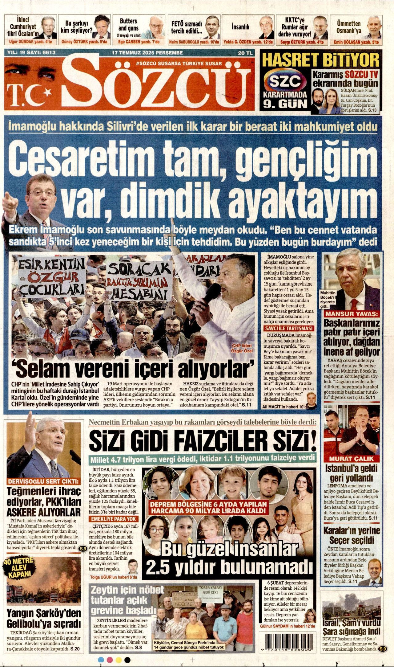 Suriye'ye siyonist saldırı manşetlerde! İsrail burnumuzun dibine kadar geldi... - Sayfa 3