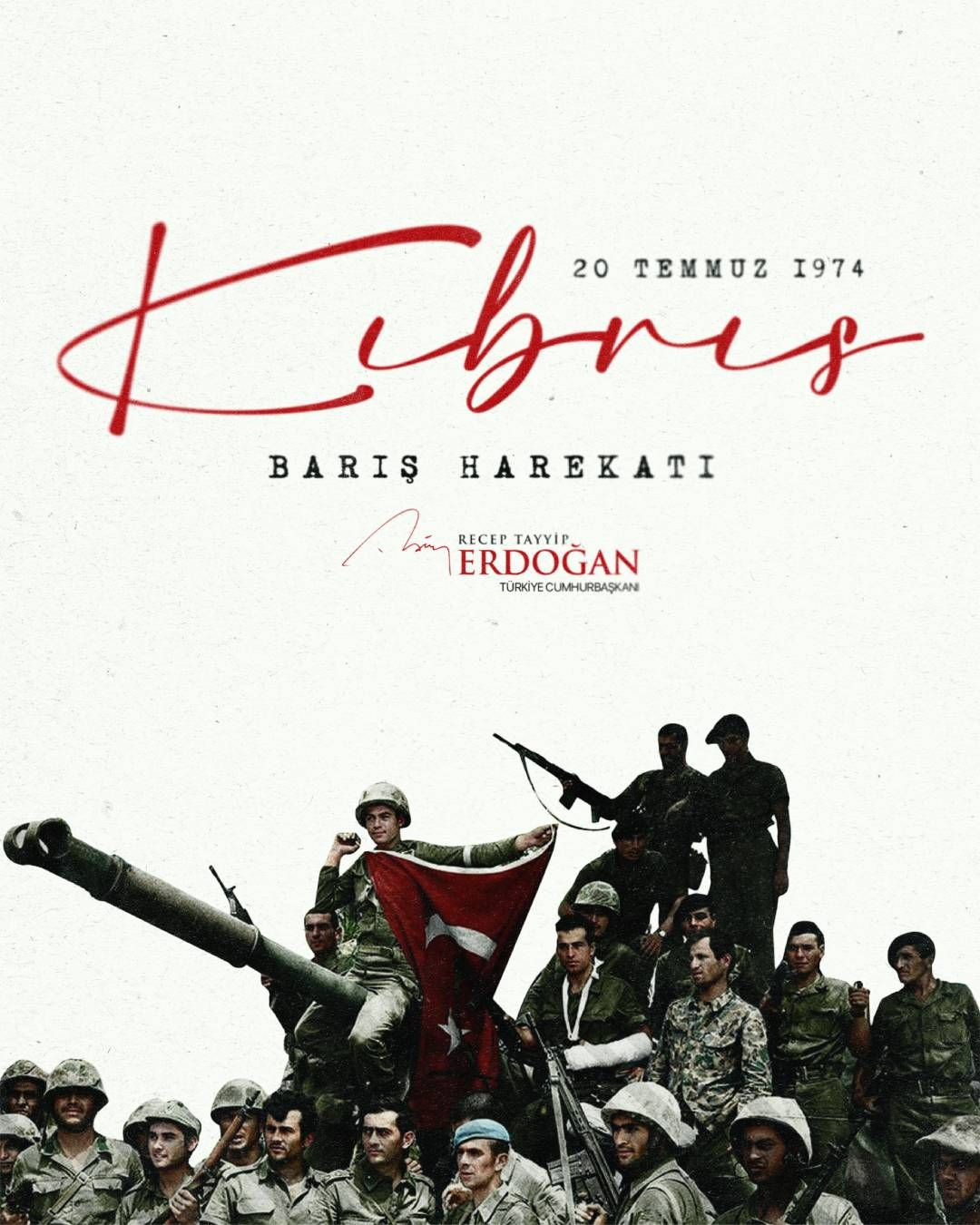 1974 Barış Harekatı'nın 51. yıl dönümünde Kıbrıs Gazileri Taksim'de esas duruşta selam verdi - Sayfa 1