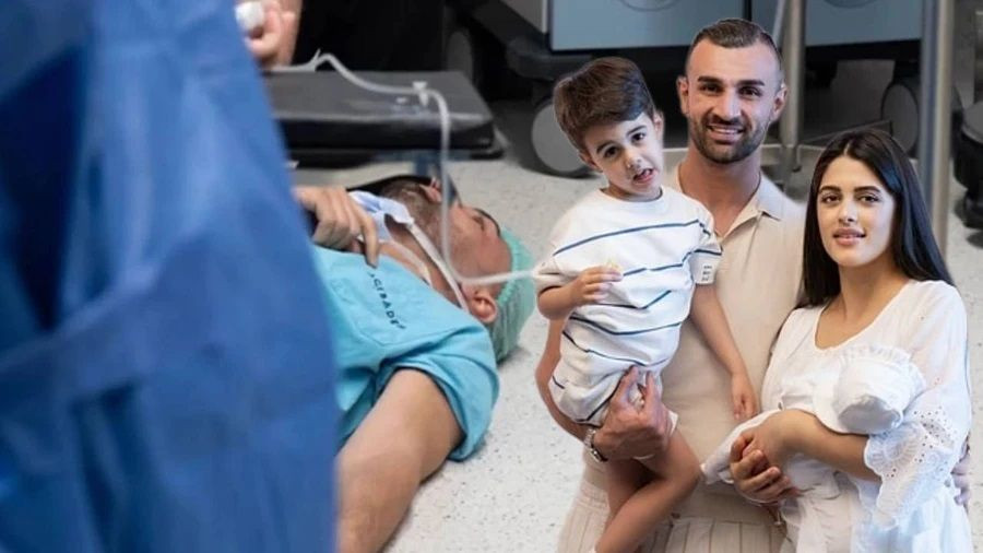 Serdar Dursun eşi doğum yaparken bayıldı! - Sayfa 2