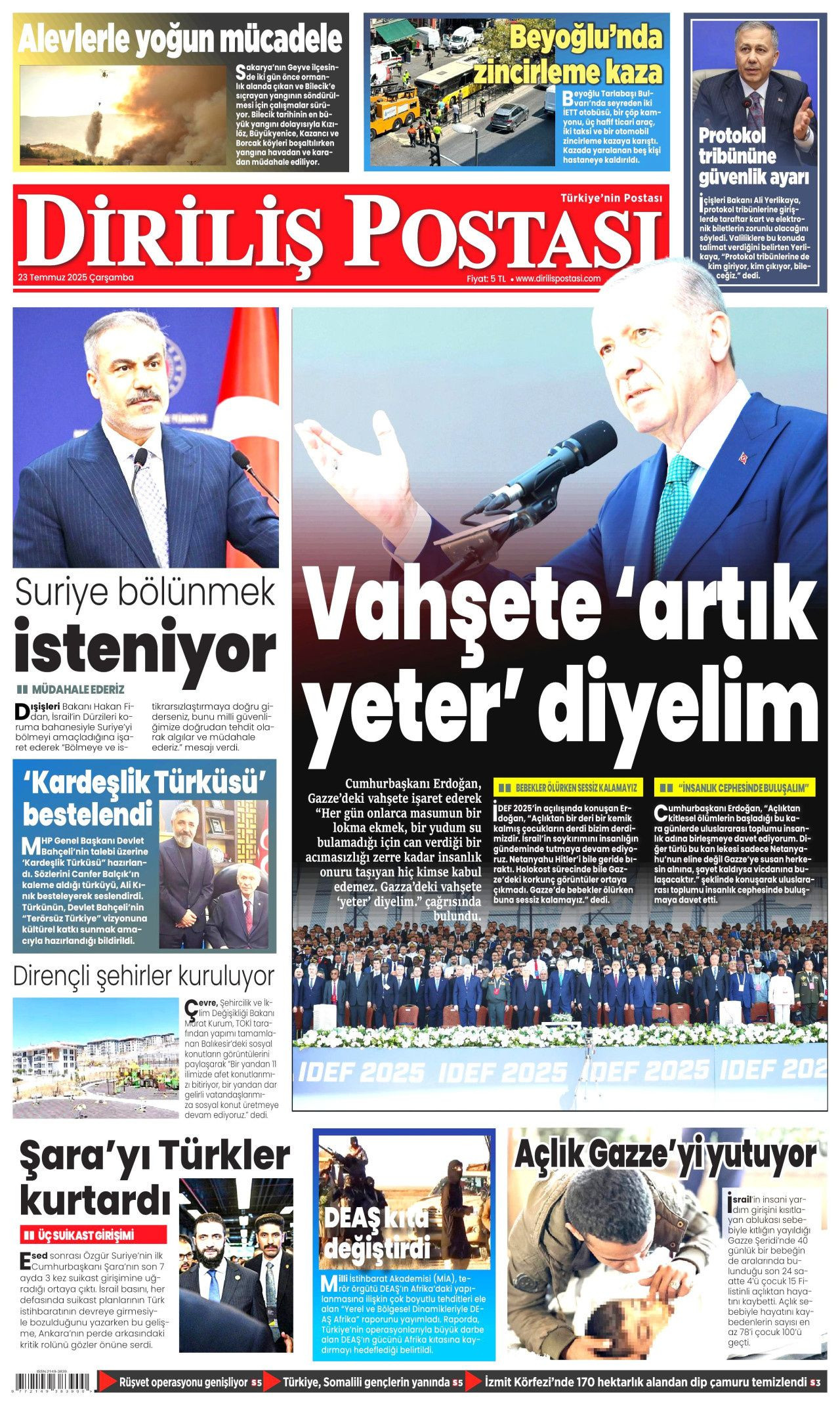 Türkiye kendi kanatlarıyla uçuyor! Yerli ve milli gururlarımız gazete manşetlerinde... - Sayfa 22