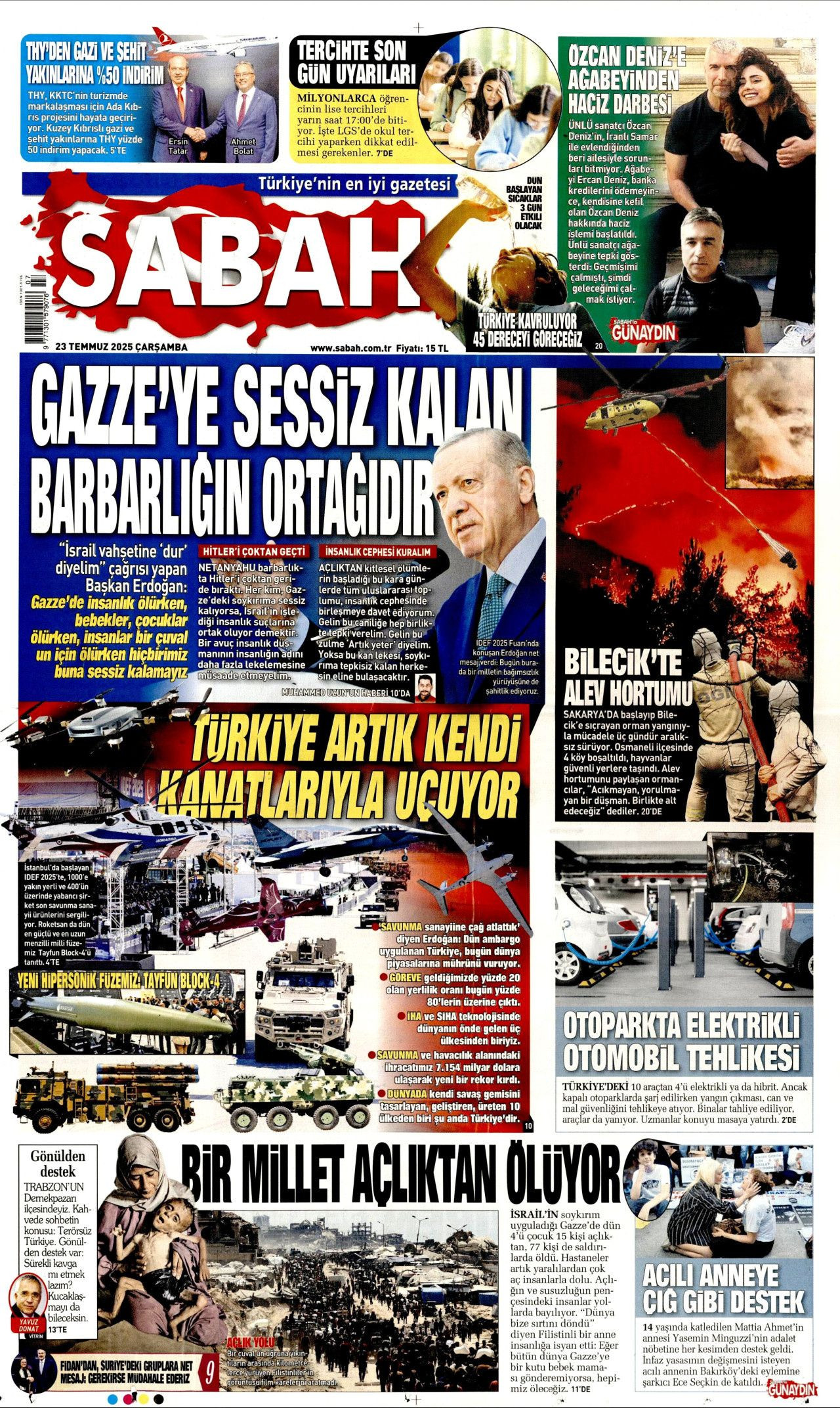 Türkiye kendi kanatlarıyla uçuyor! Yerli ve milli gururlarımız gazete manşetlerinde... - Sayfa 7