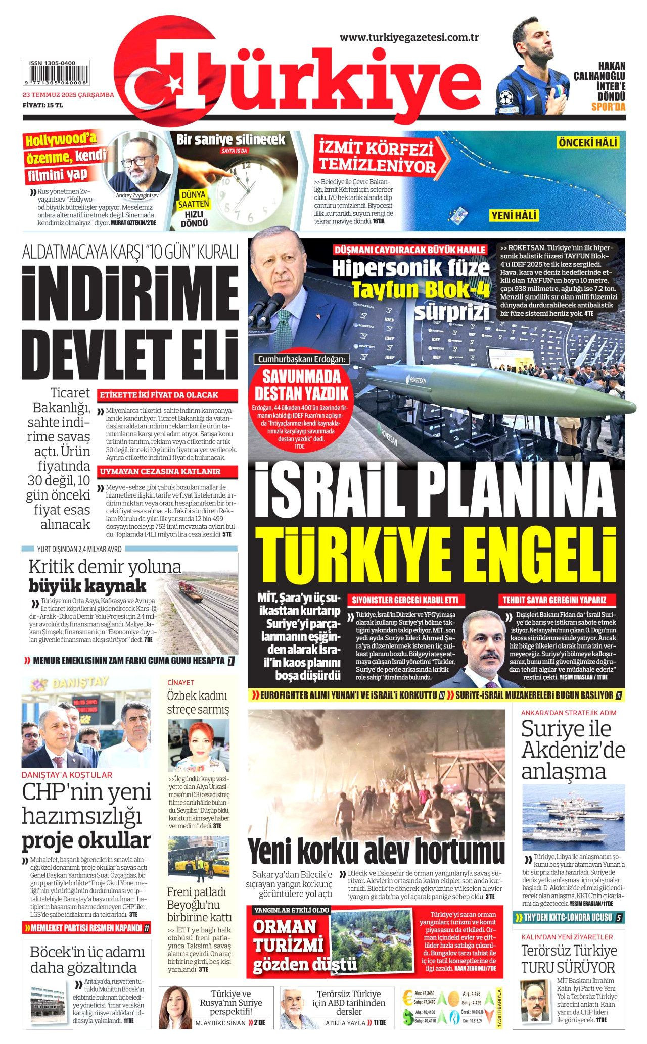 Türkiye kendi kanatlarıyla uçuyor! Yerli ve milli gururlarımız gazete manşetlerinde... - Sayfa 8