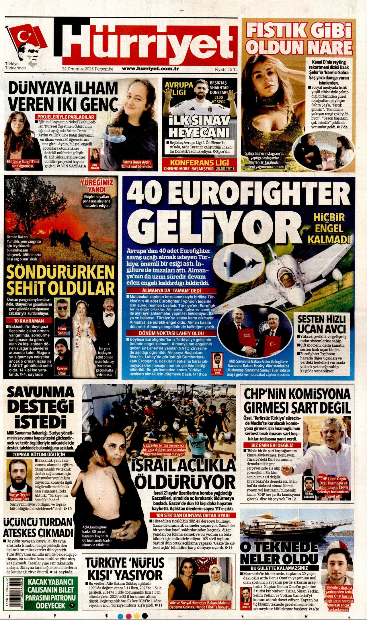 38 yıl sonra bir ilk! Havada öne geçiyoruz! Yunanistan ve İsrail endişeli... - Sayfa 18