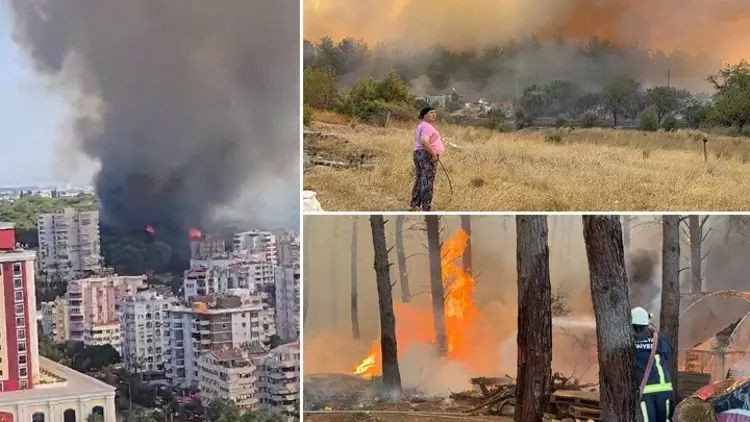 Aynı anda üç ilçede alevlerle savaş! Antalya’da orman yangınları yerleşim alanlarını tehdit ediyor... - Sayfa 5