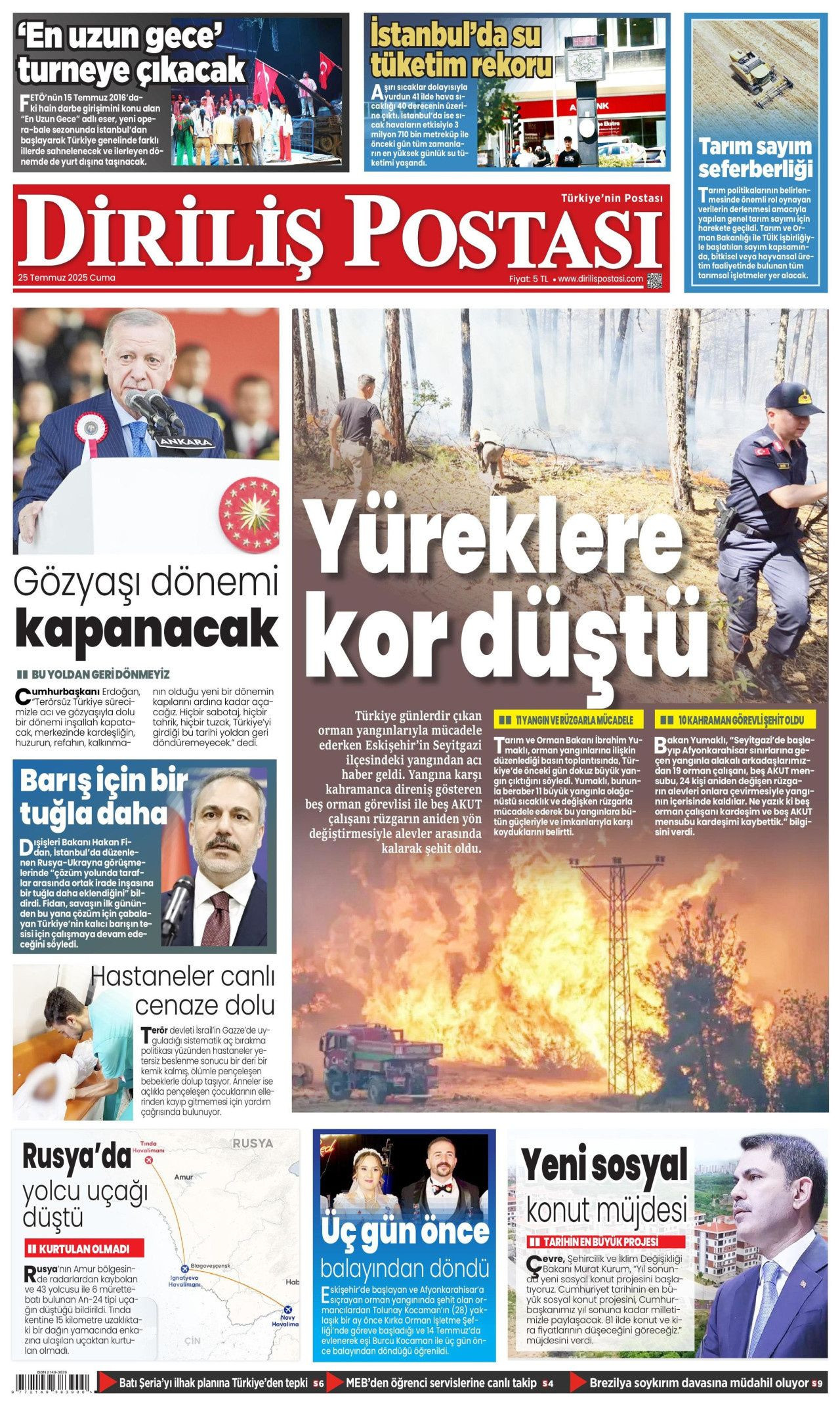 Yeşil vatanın kahramanları manşetlerde... Hikayeleri de yürek yaktı! - Sayfa 16