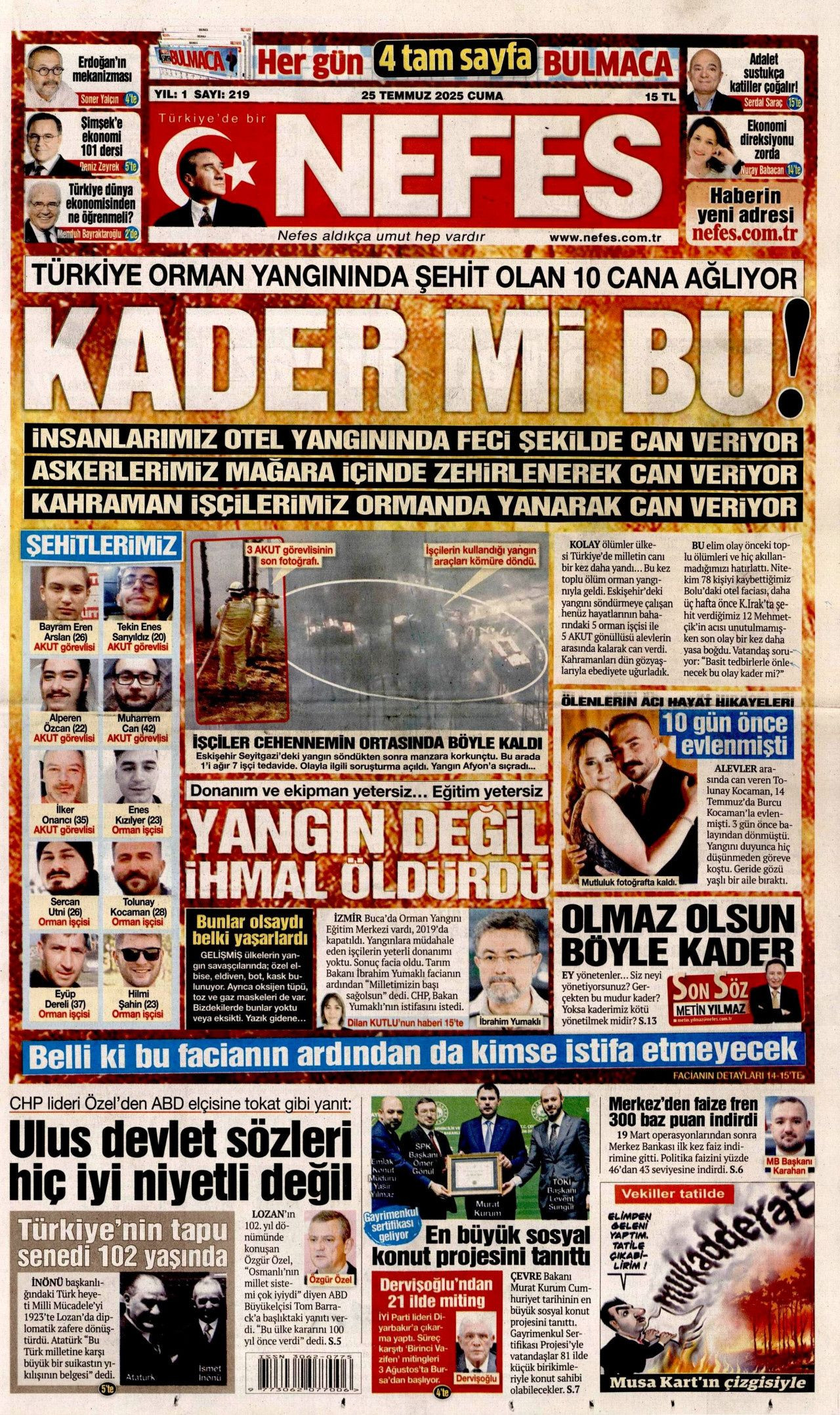 Yeşil vatanın kahramanları manşetlerde... Hikayeleri de yürek yaktı! - Sayfa 2