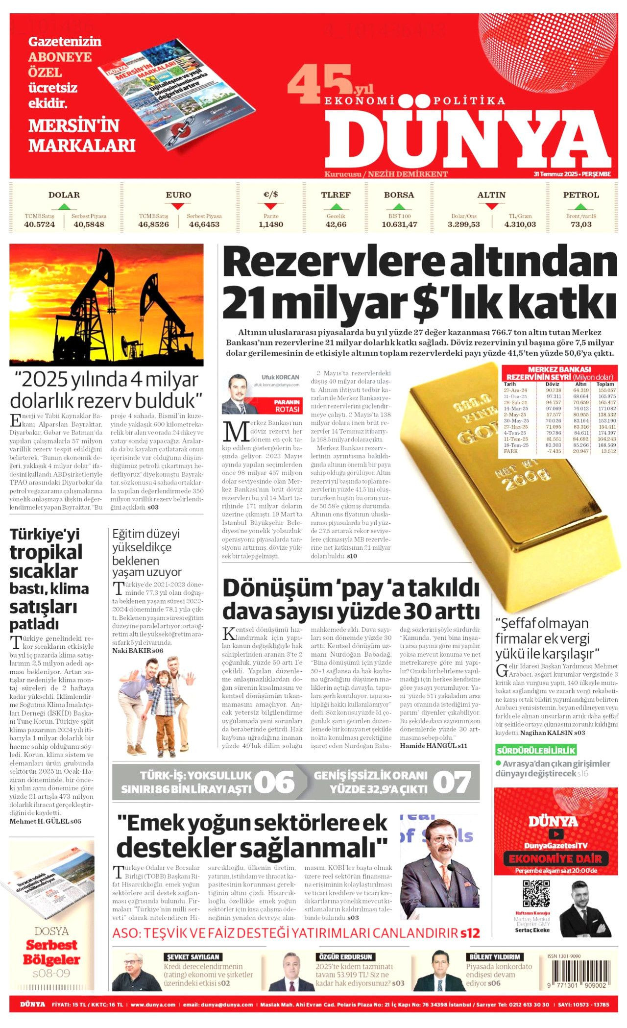 Aç çocuklara yenildiler! Gazze'deki insanlık dışı görüntüler İsrail'i yalnızlaştırıyor... 31 Temmuz Perşembe gazete manşetleri! - Sayfa 17