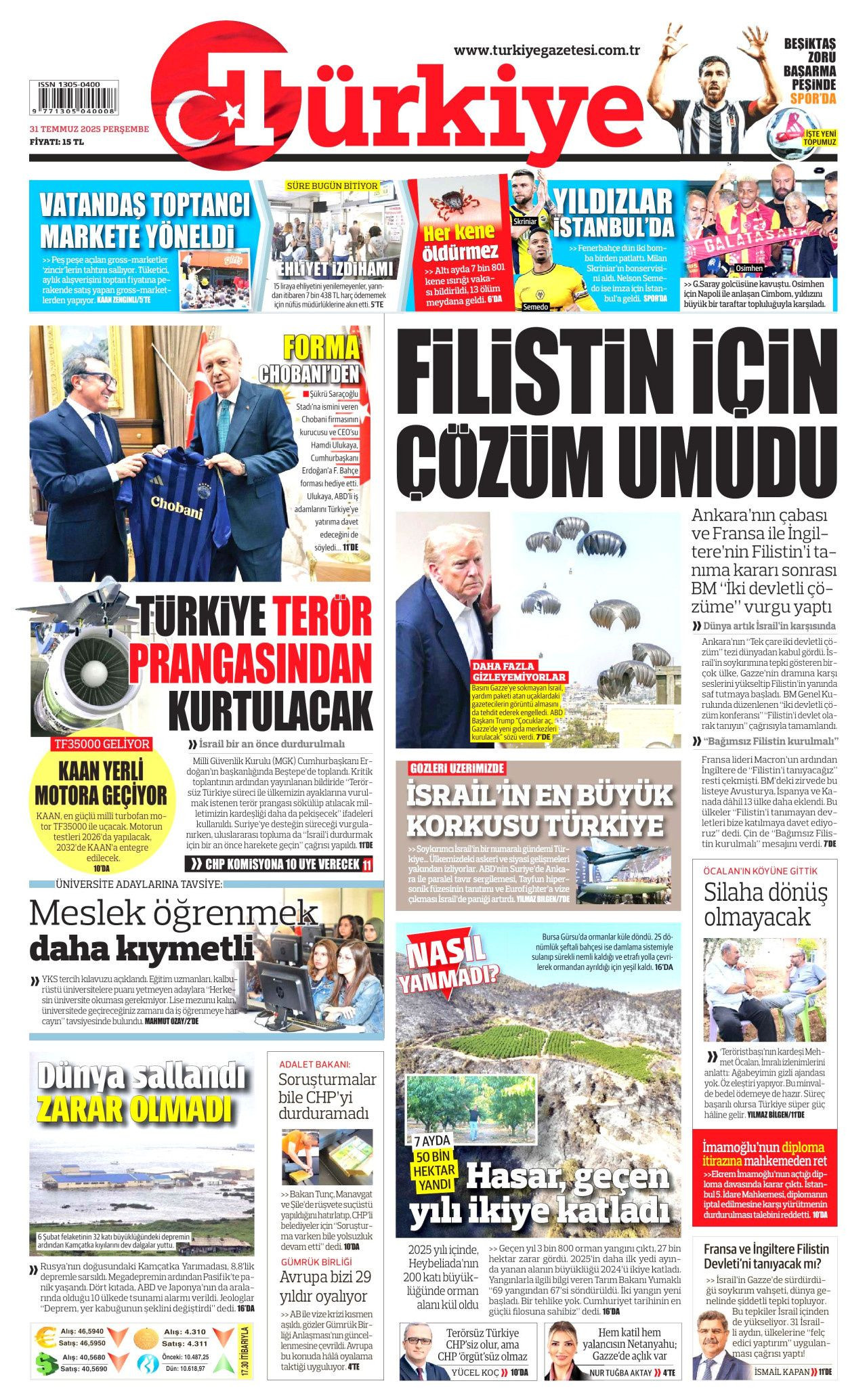 Aç çocuklara yenildiler! Gazze'deki insanlık dışı görüntüler İsrail'i yalnızlaştırıyor... 31 Temmuz Perşembe gazete manşetleri! - Sayfa 6