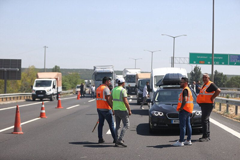Kırklareli Babaeski'de orman yangını: Avrupa Otoyolu trafiğe kapandı - Sayfa 4