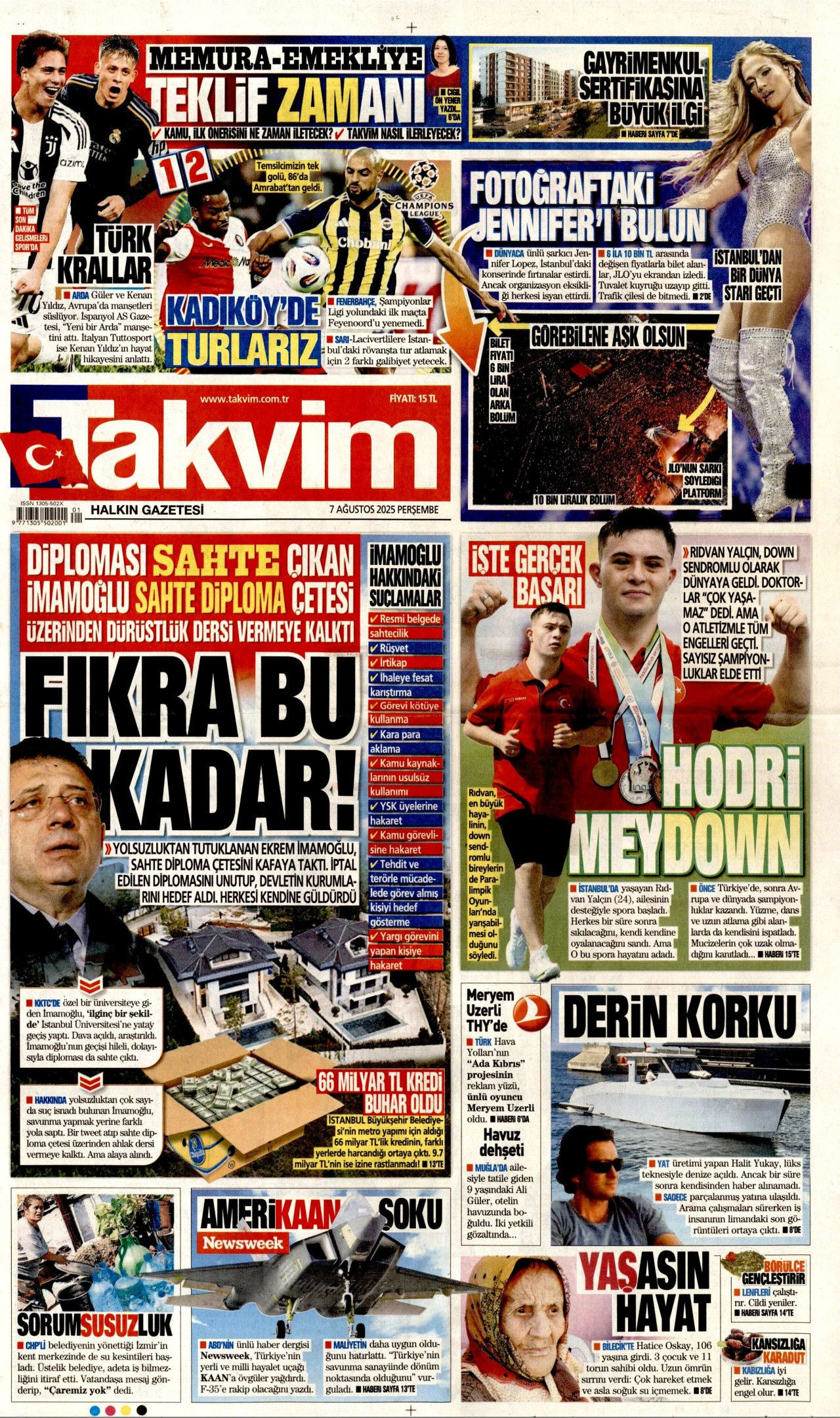 Diploması iptal edilen İmamoğlu, sahte diploma çetesi üzerinden dürüstlük dersi vermeye kalktı - Sayfa 1