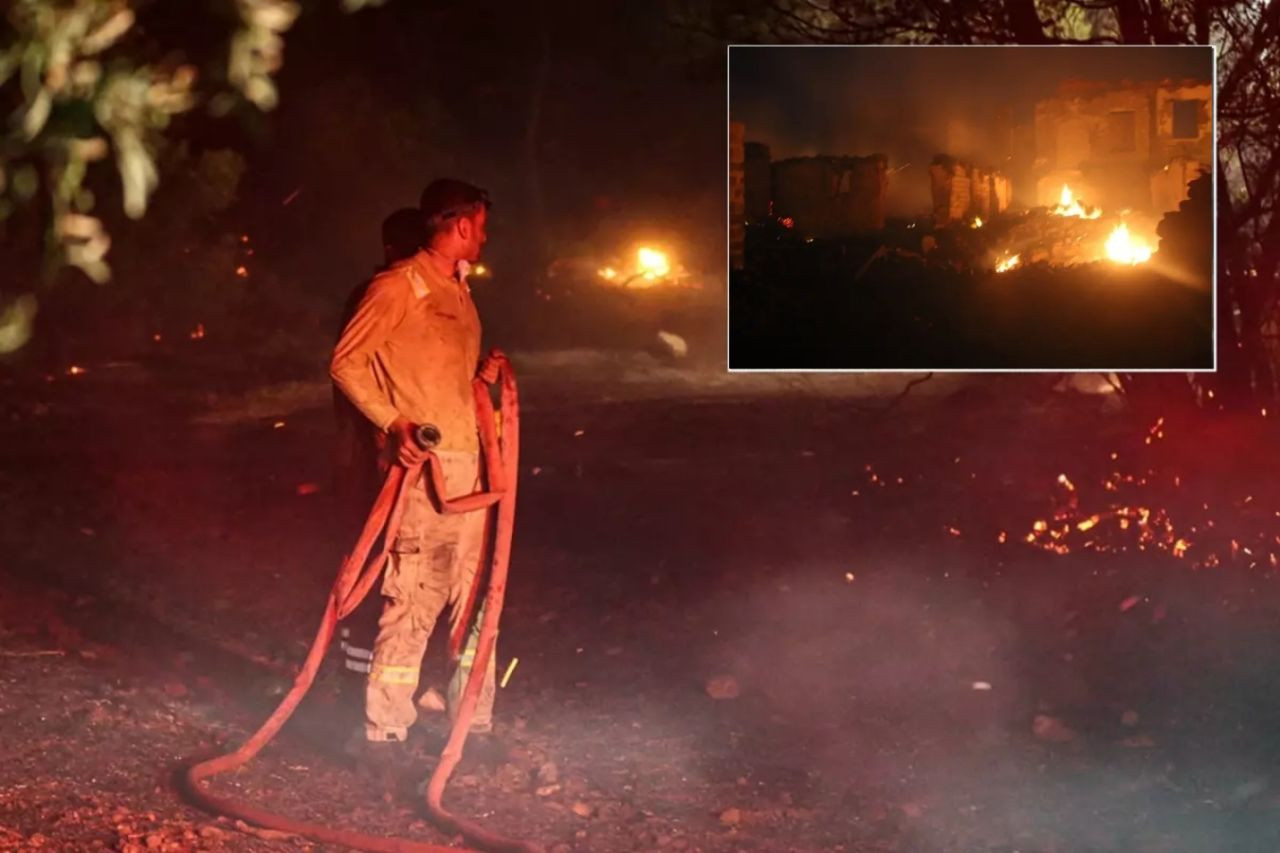 Çanakkale'de gece boyu alev nöbeti: Bayramiç ve Merkez’deki yangınlar kontrol altına alındı! - Sayfa 1