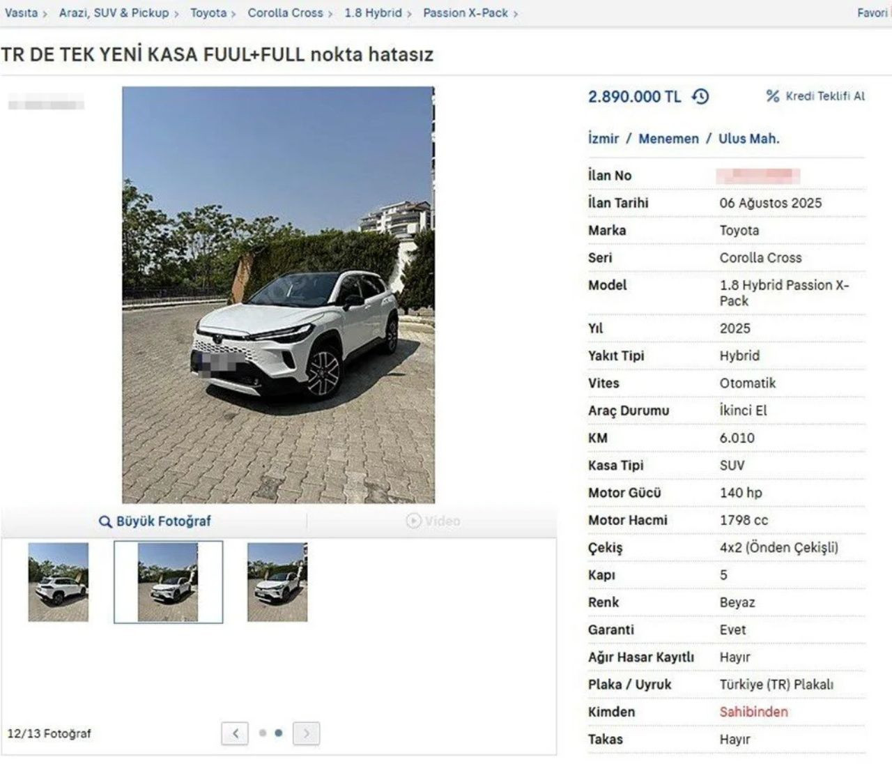 İkinci el araç fiyatları sıfırı aşıyor! Yasağa rağmen ilanlar durmuyor - Sayfa 4