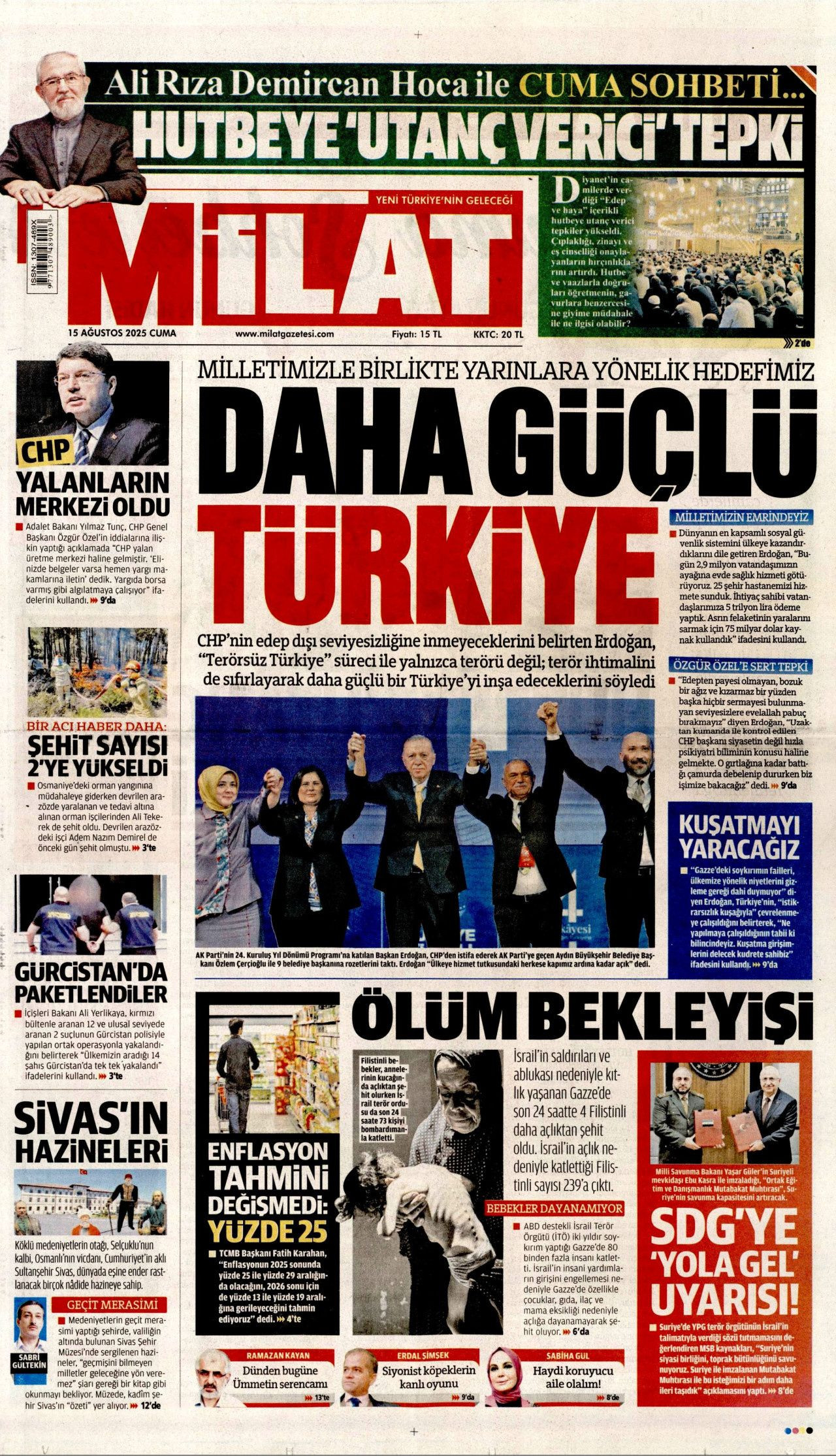 Topuklu Efe'ye AK Parti rozeti! Dikkat çeken transfer manşetlerde! Hangi gazete nasıl gördü? - Sayfa 16