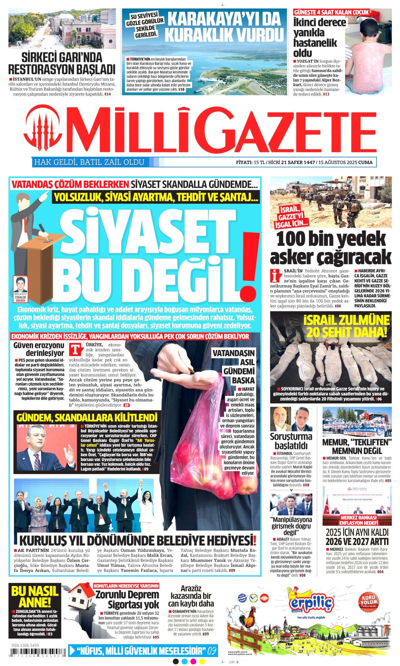 Topuklu Efe'ye AK Parti rozeti! Dikkat çeken transfer manşetlerde! Hangi gazete nasıl gördü? - Sayfa 12