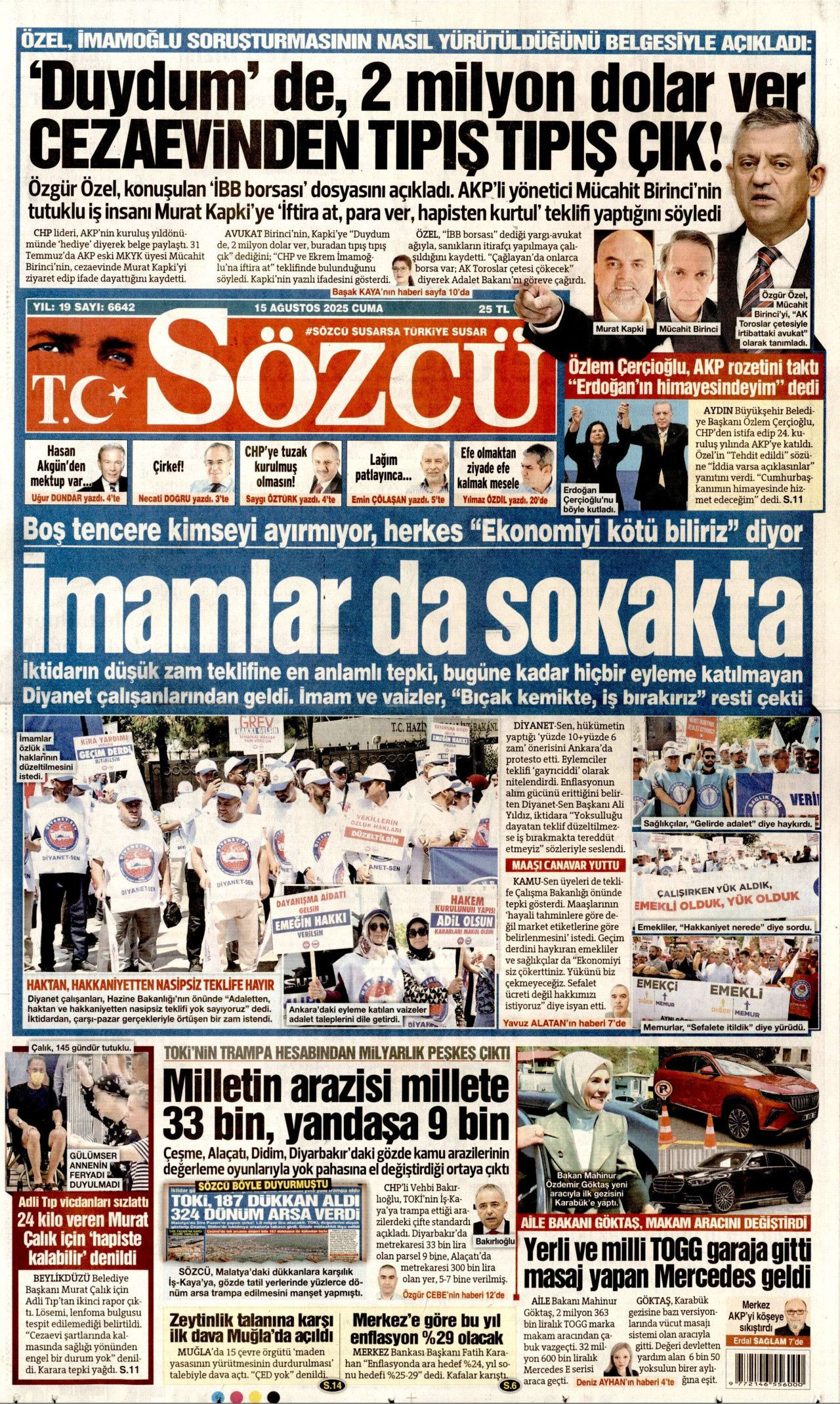 Topuklu Efe'ye AK Parti rozeti! Dikkat çeken transfer manşetlerde! Hangi gazete nasıl gördü? - Sayfa 3