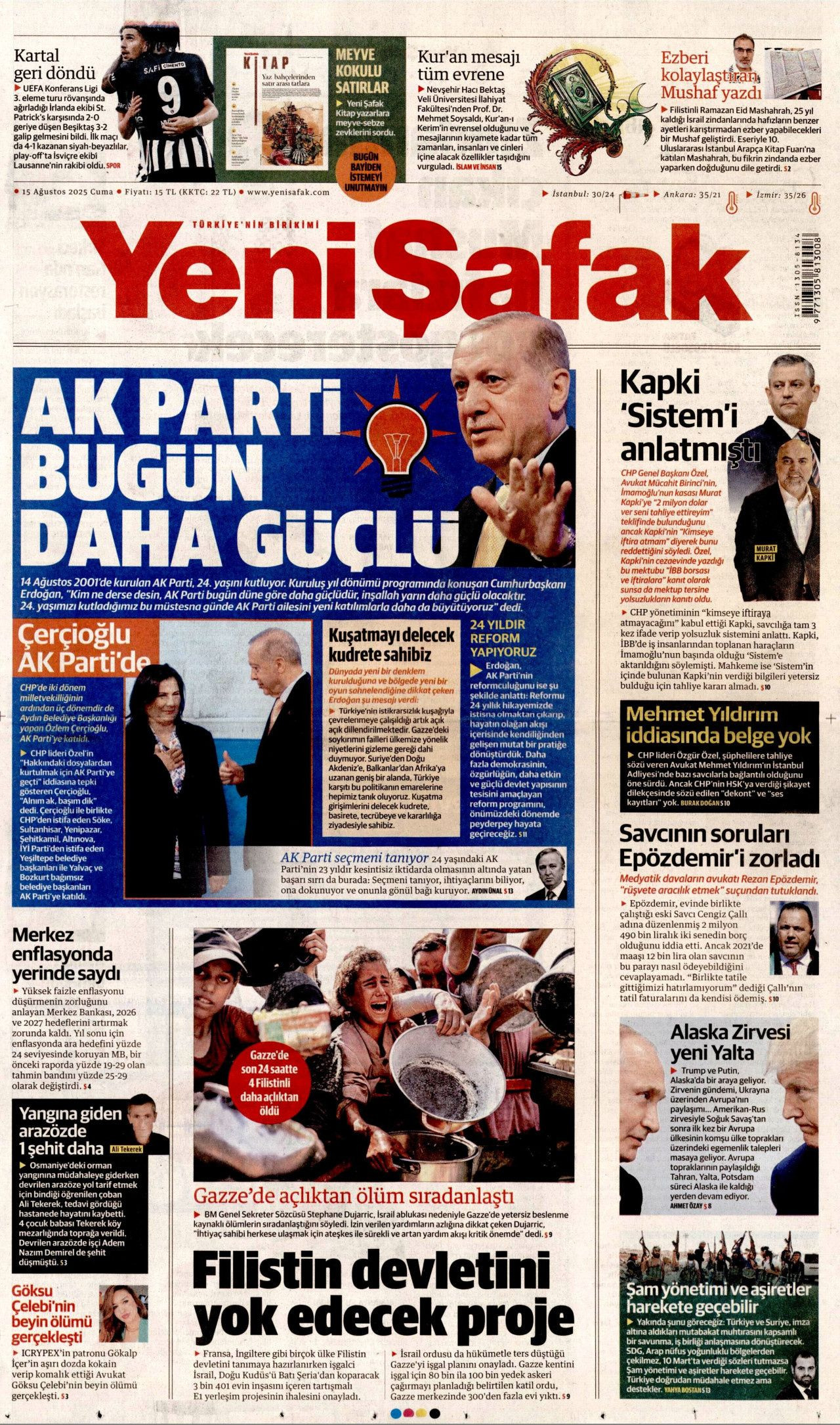 Topuklu Efe'ye AK Parti rozeti! Dikkat çeken transfer manşetlerde! Hangi gazete nasıl gördü? - Sayfa 5